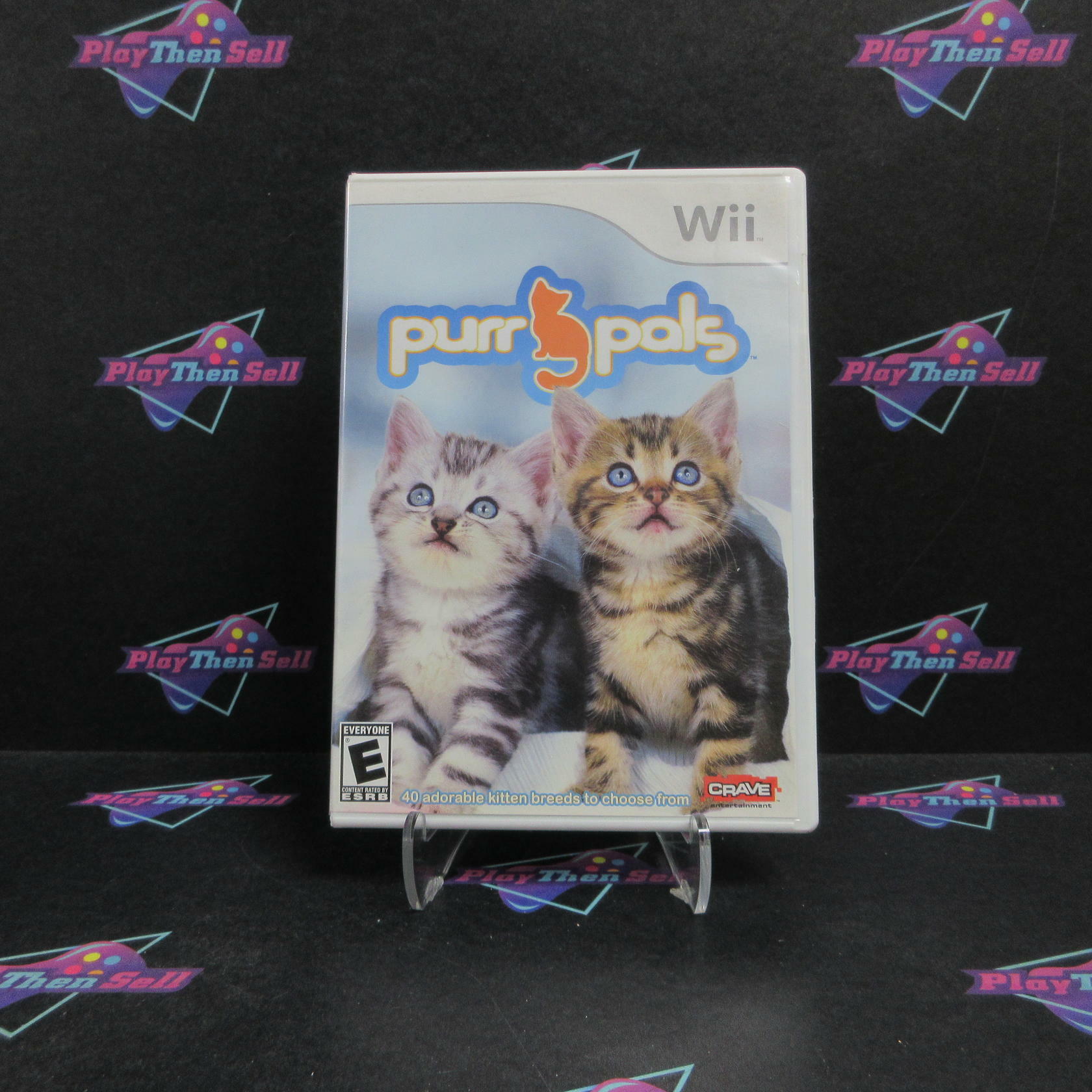 Purr Pals Nintendo Wii Complete - Very Good