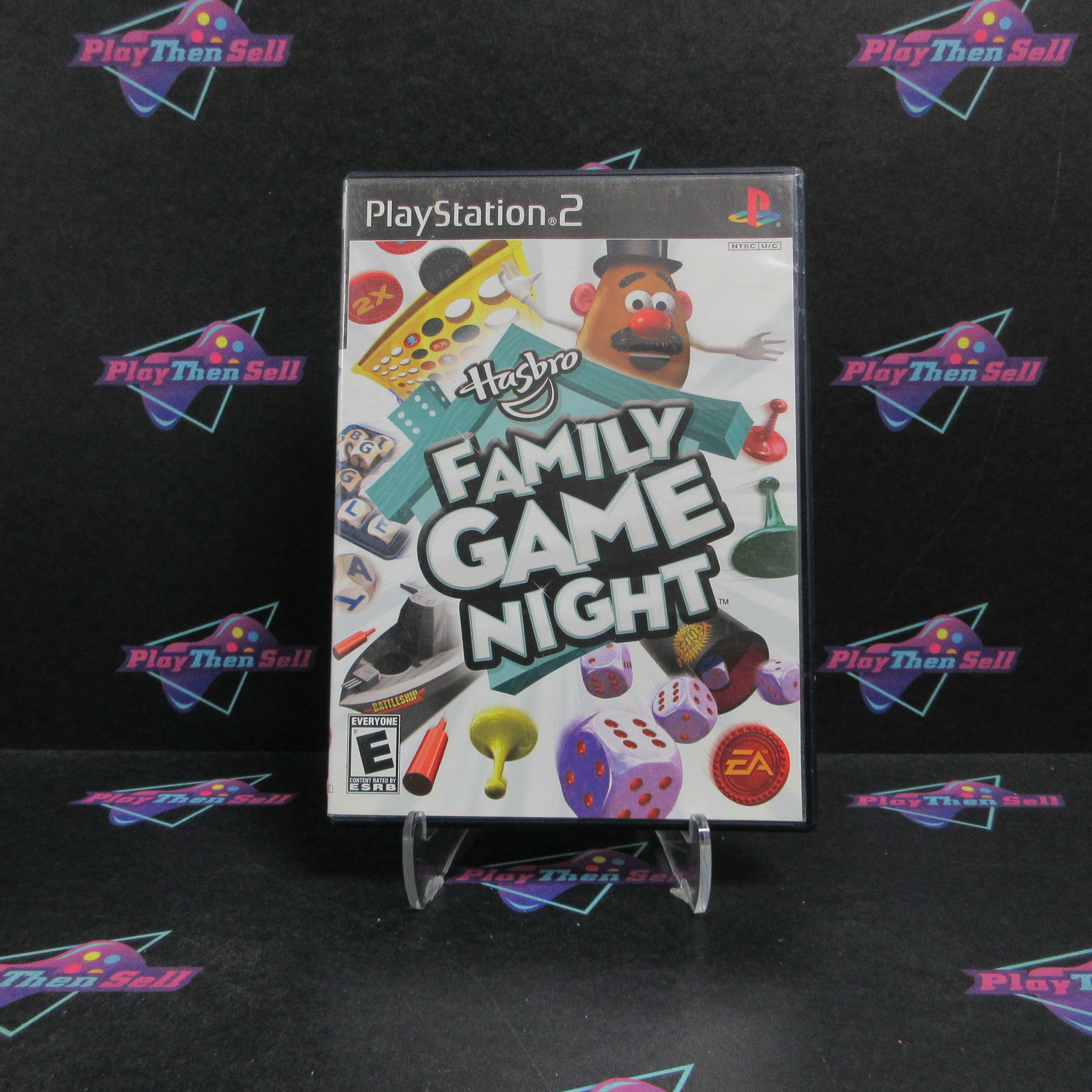 Hasbro Family Game Night PS2 PlayStation 2 Complete - Very Good