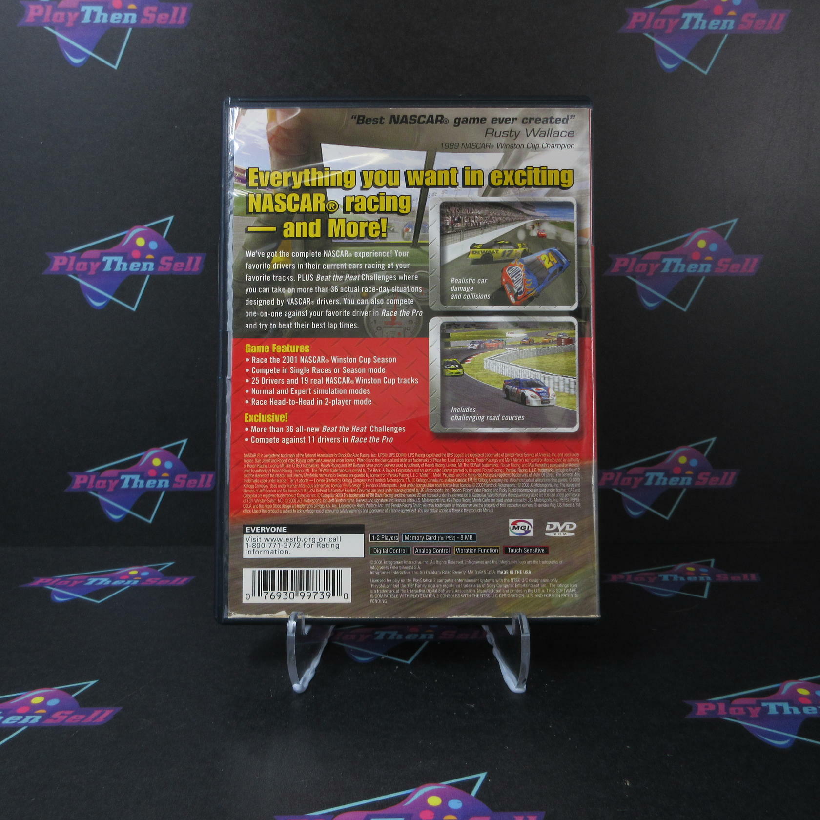 Nascar Heat 2002 PS2 PlayStation 2 Complete - Very Good