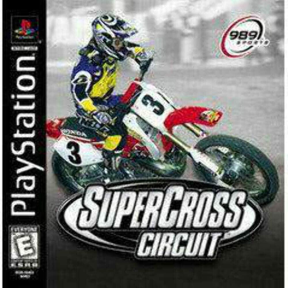 Super Cross Circuit PS1 PlayStation 1 Complete - Very Good