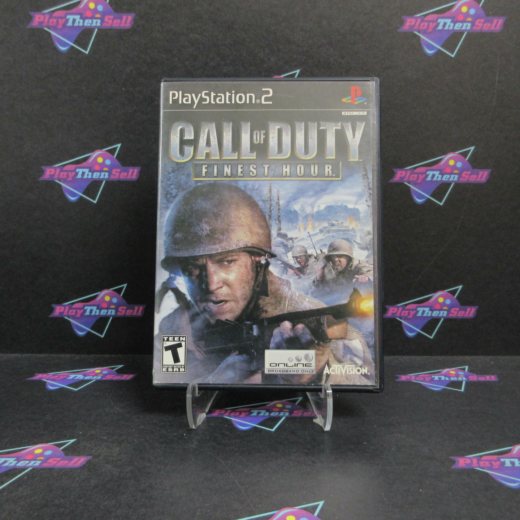 Call of Duty Finest Hour PS2 PlayStation 2 - Very Good