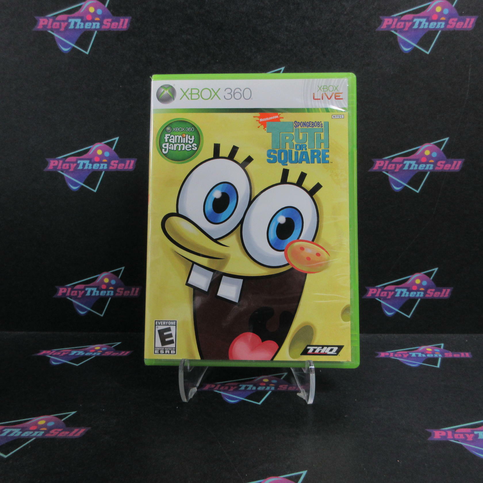 SpongeBob's Truth or Square Xbox 360 Complete - Excellent