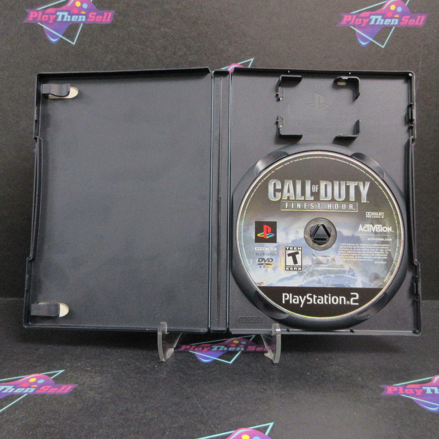 Call of Duty Finest Hour PS2 PlayStation 2 - Very Good