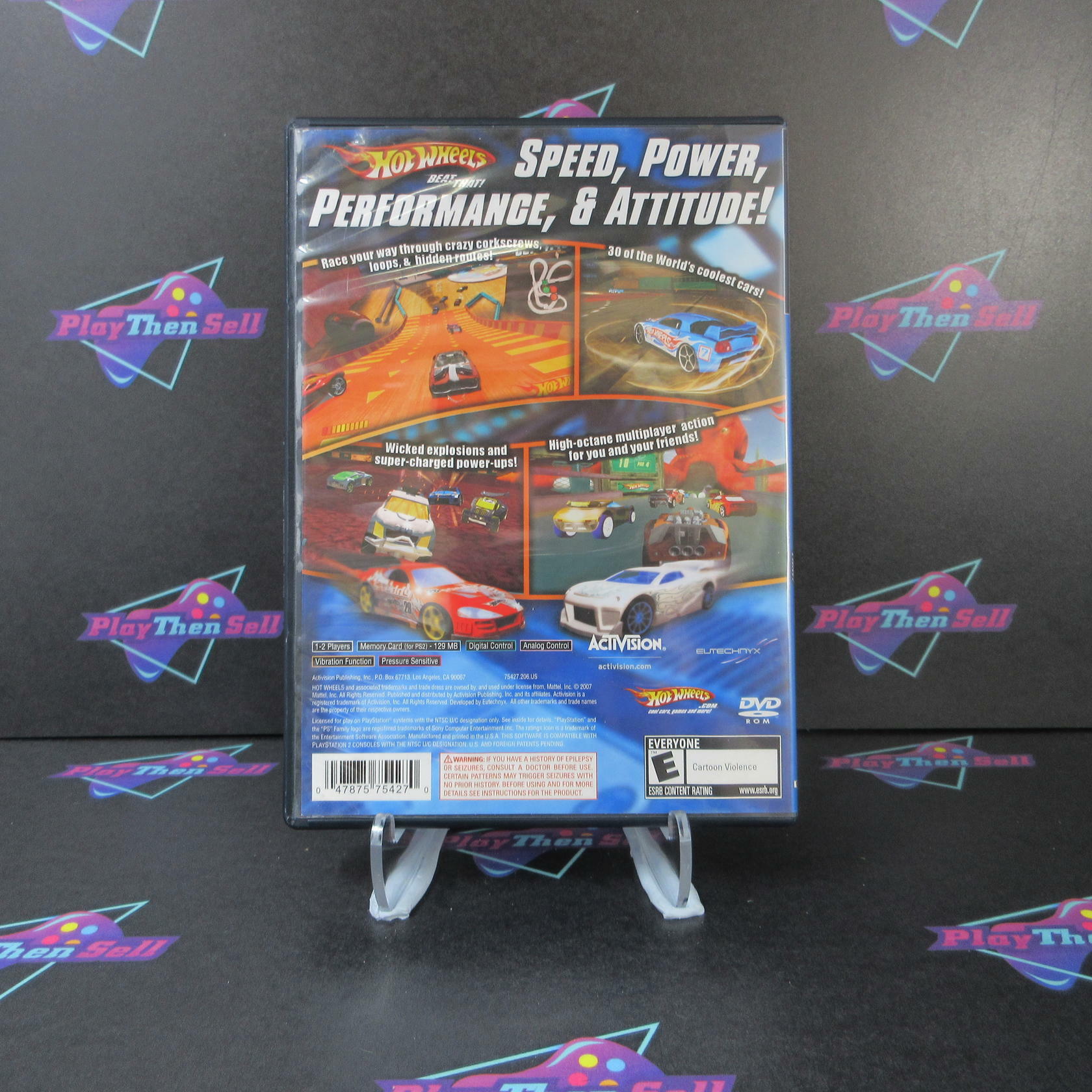 Hot Wheels Beat That PS2 PlayStation 2 - Very Good