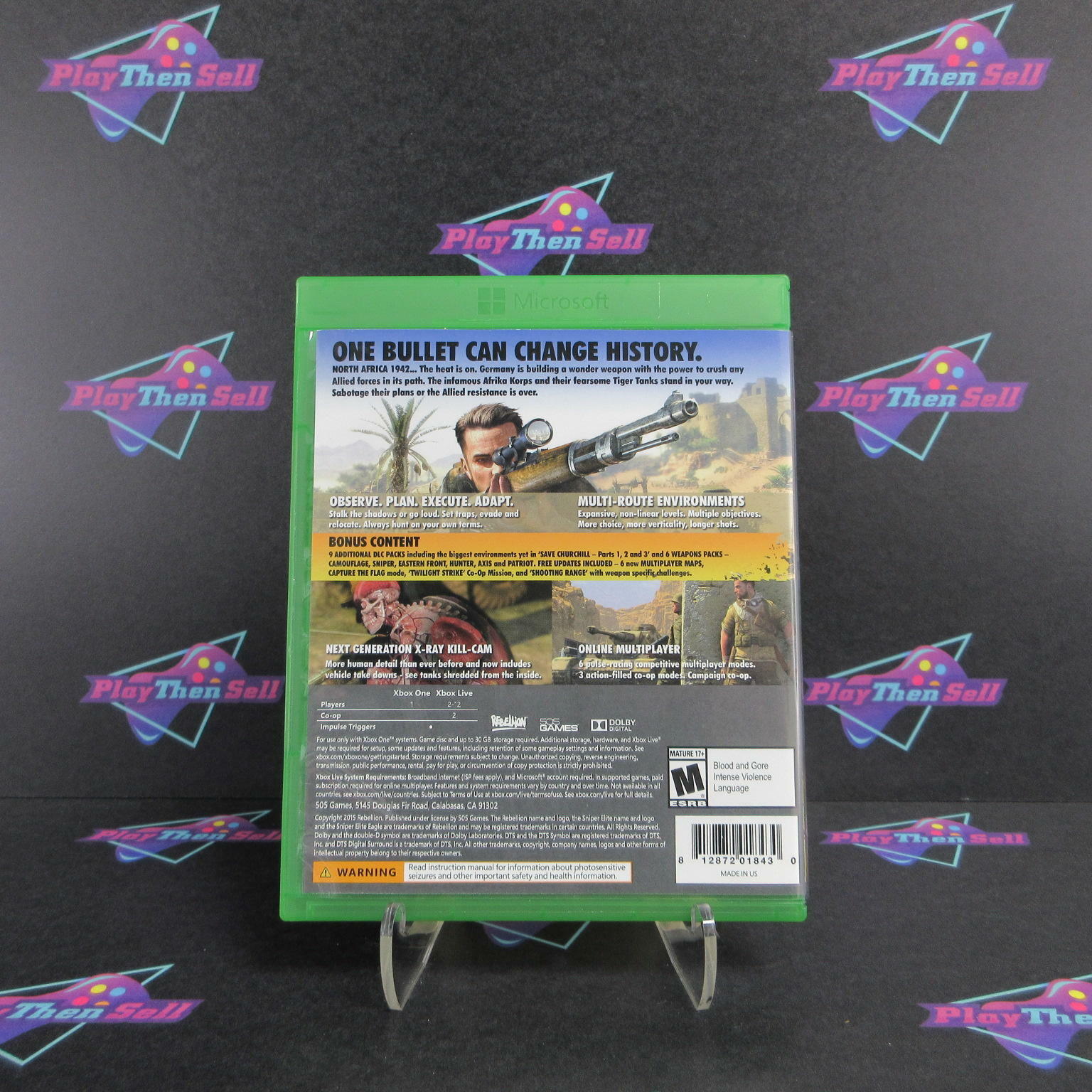 Sniper Elite III Ultimate Edition Xbox One Complete - Refurbished