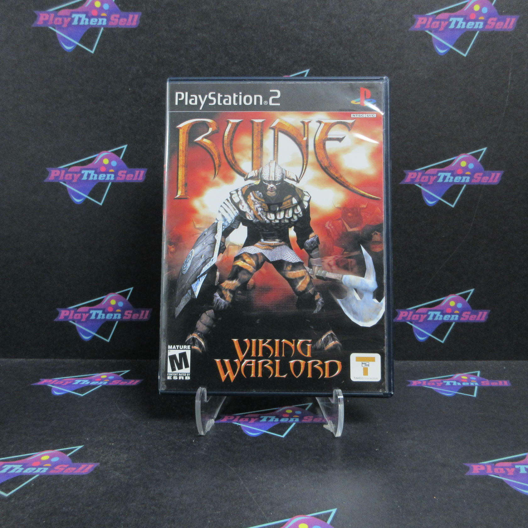 Rune Viking Warlord PS2 PlayStation 2 Complete - Excellent