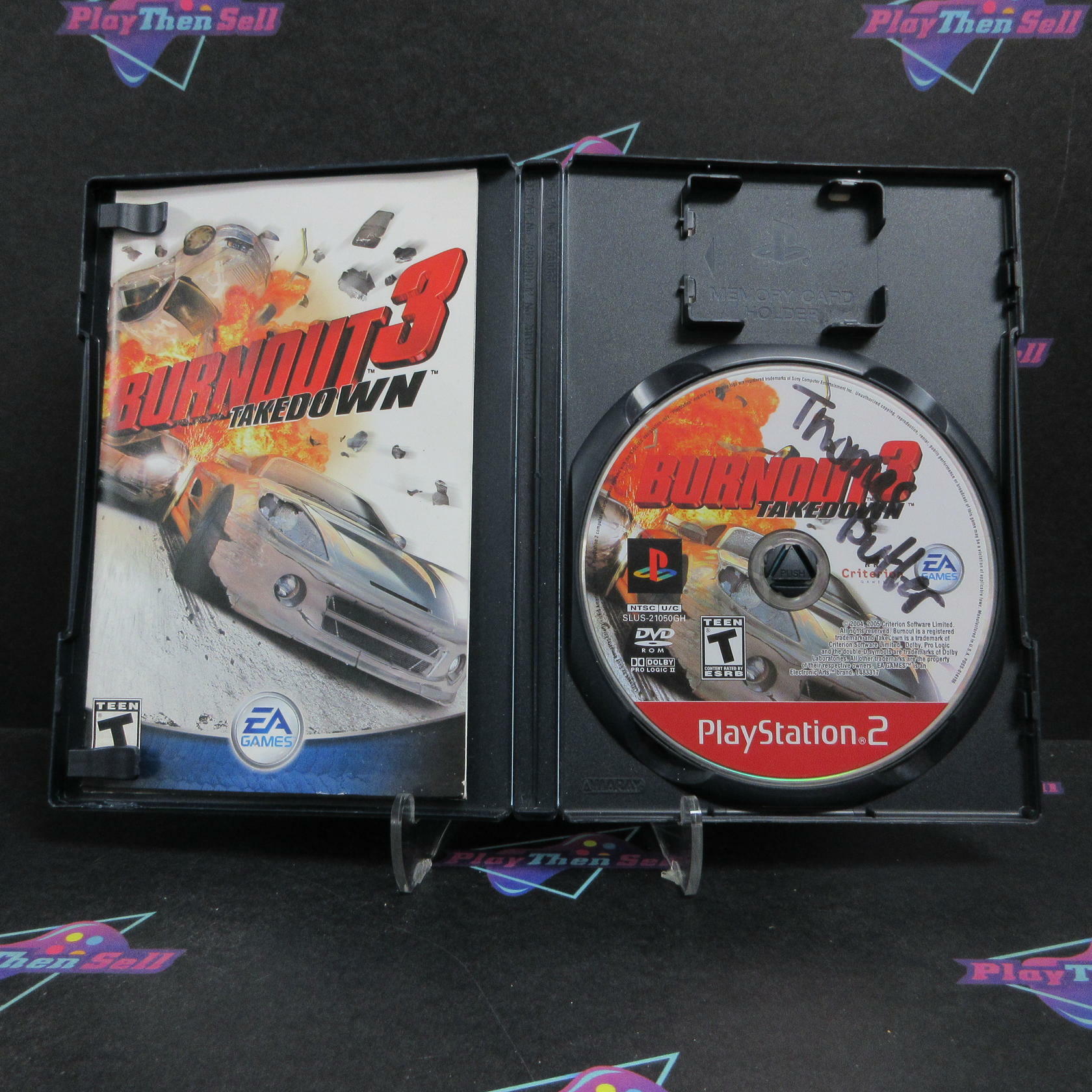 Burnout 3 Takedown PS2 PlayStation 2 GH Complete - Very Good