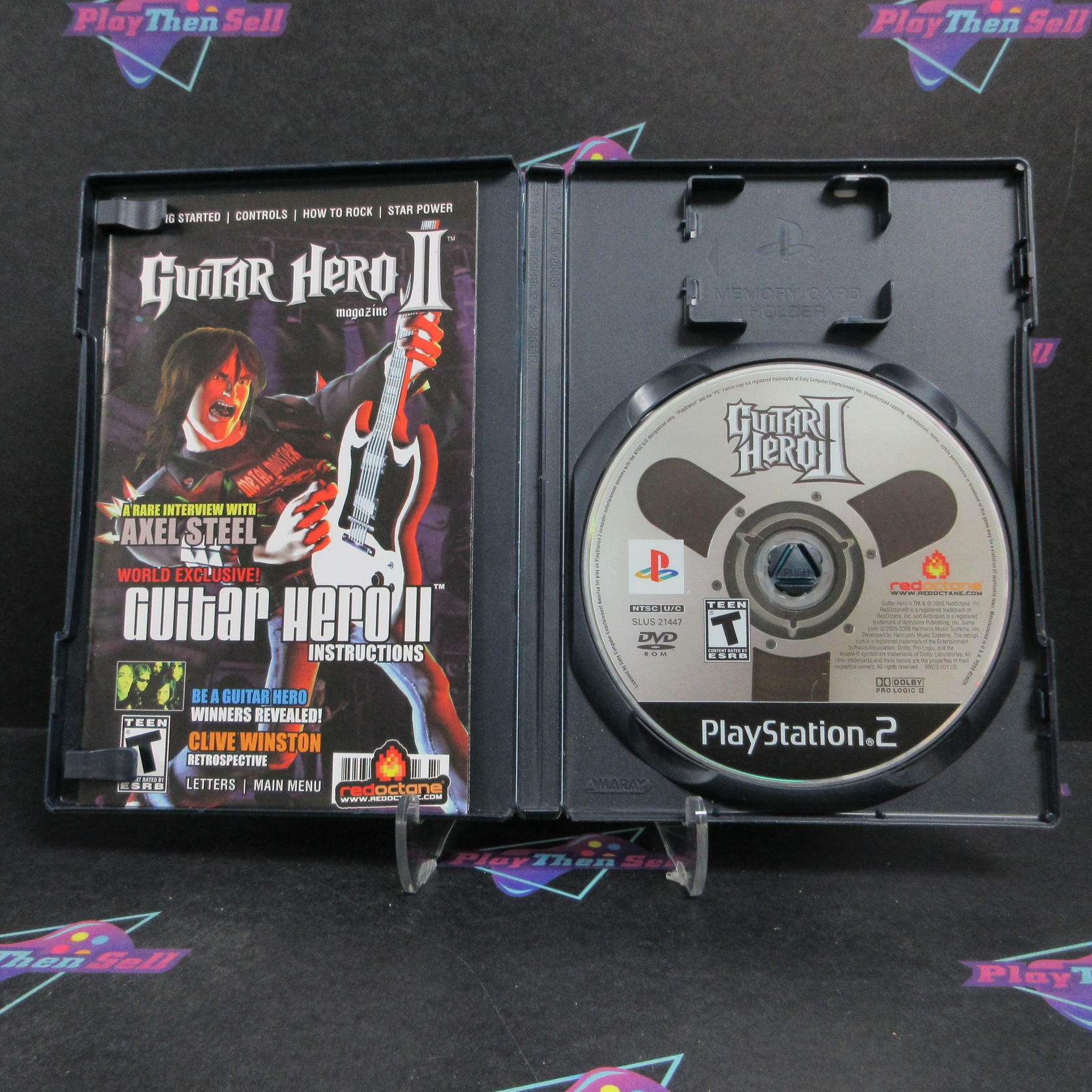 Guitar Hero Dual Pack PS2 PlayStation 2 Complete - Very Good