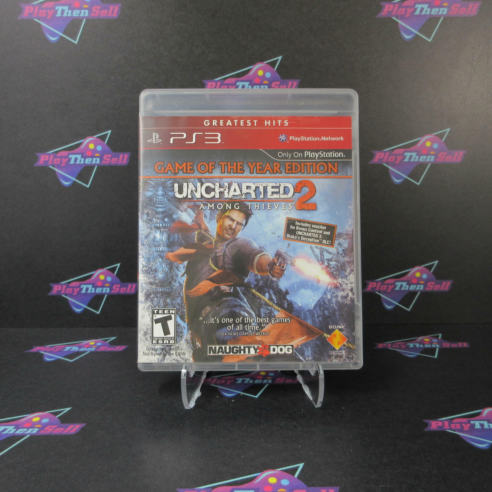 Uncharted 2 Among Thieves GOTY PS3 PlayStation 3 GH Complete - Very Good