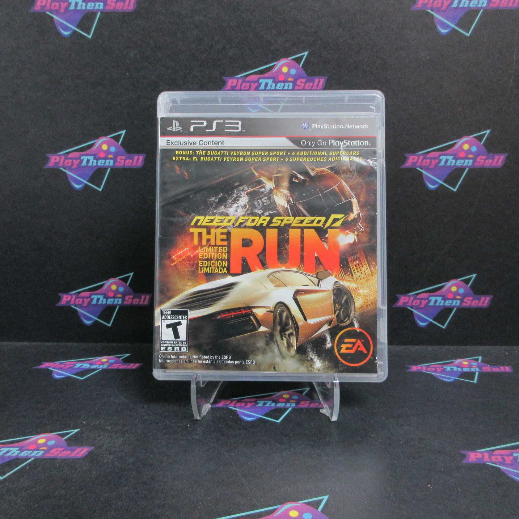 Need for Speed The Run Limited Edition PS3 PlayStation 3 Complete - Very Good