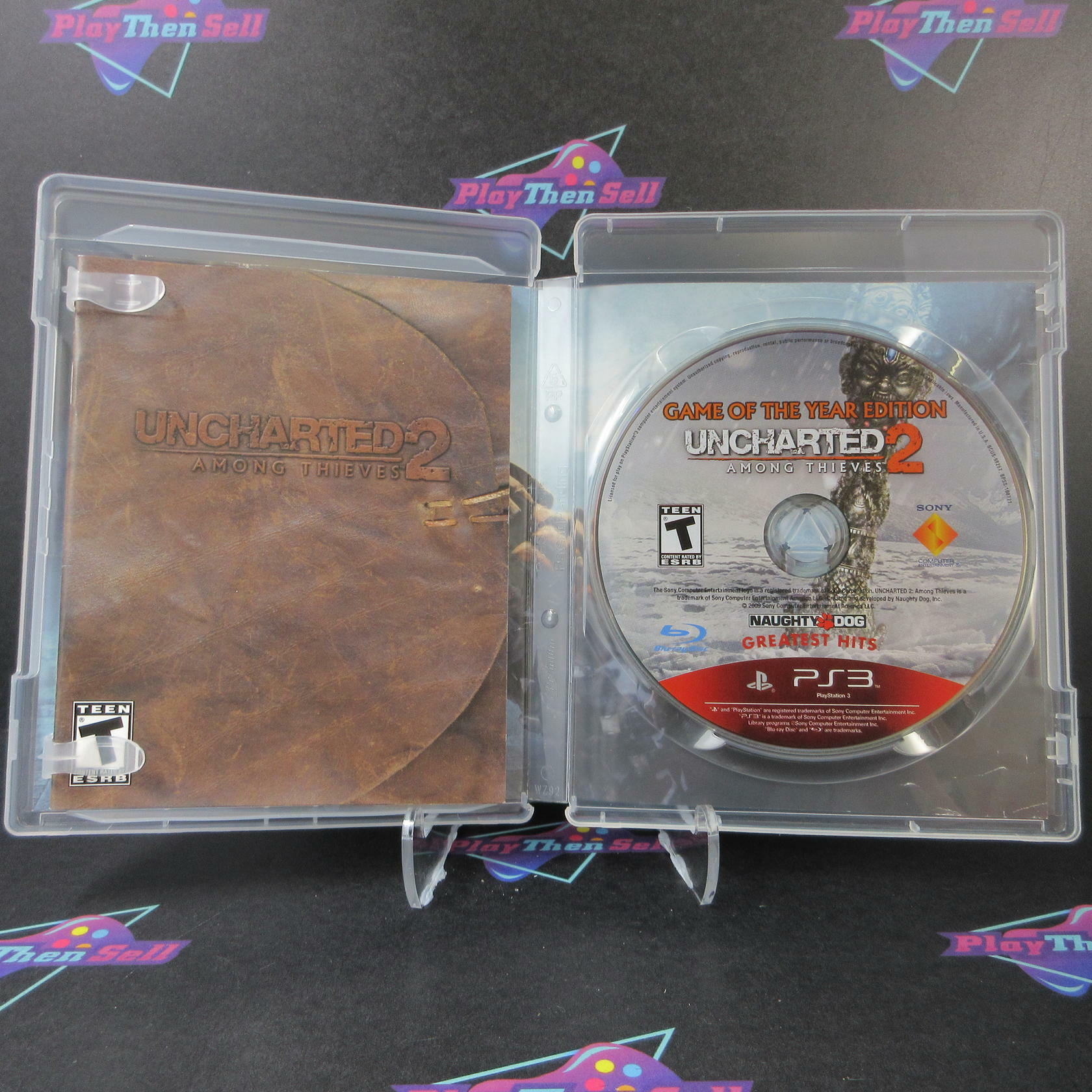 Uncharted 2 Among Thieves GOTY PS3 PlayStation 3 GH Complete - Very Good