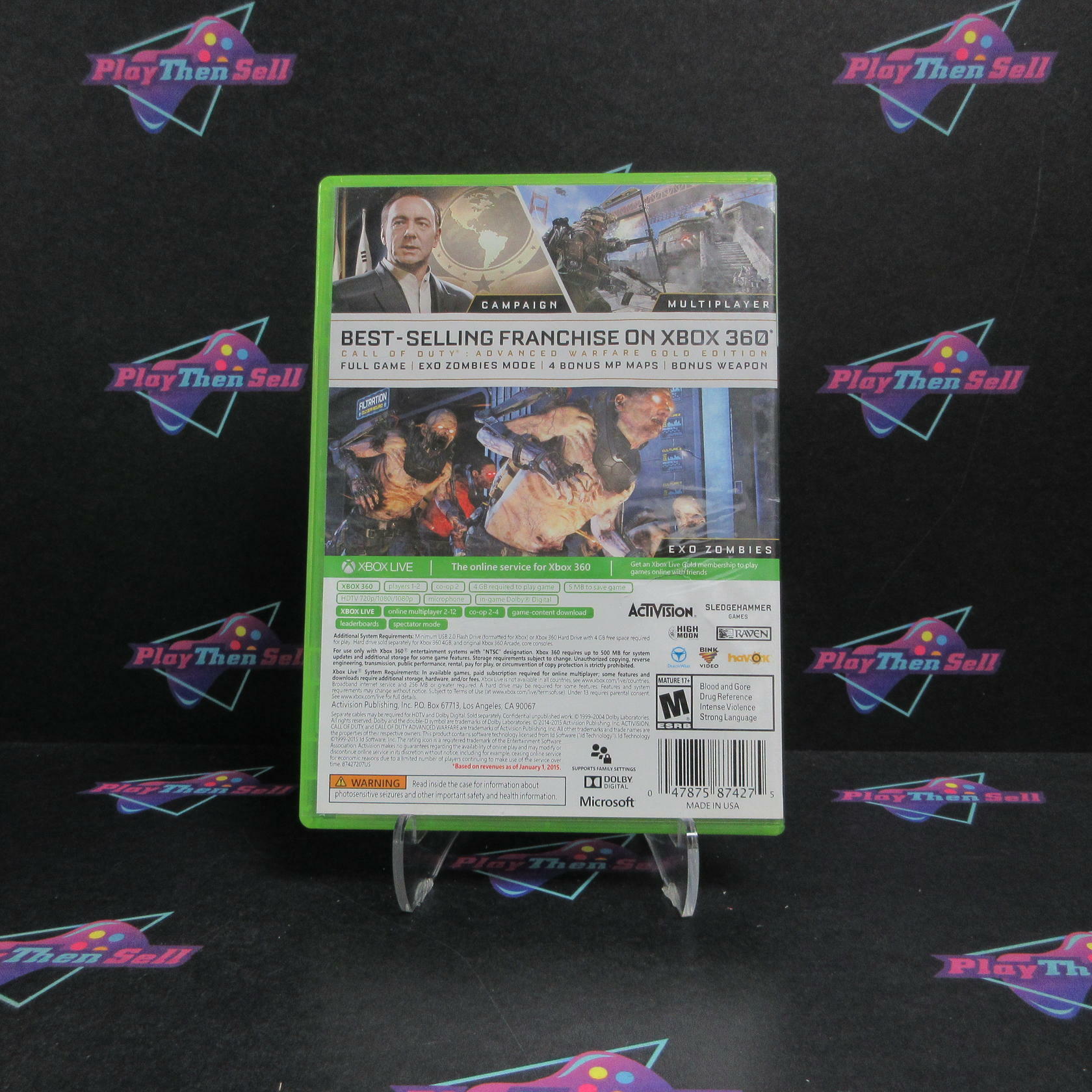 Call of Duty Advanced Warfare Gold Edition Xbox 360 Complete - Very Good
