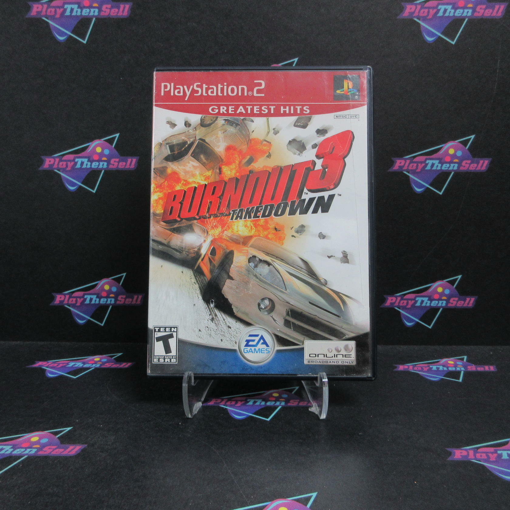 Burnout 3 Takedown PS2 PlayStation 2 GH Complete - Very Good
