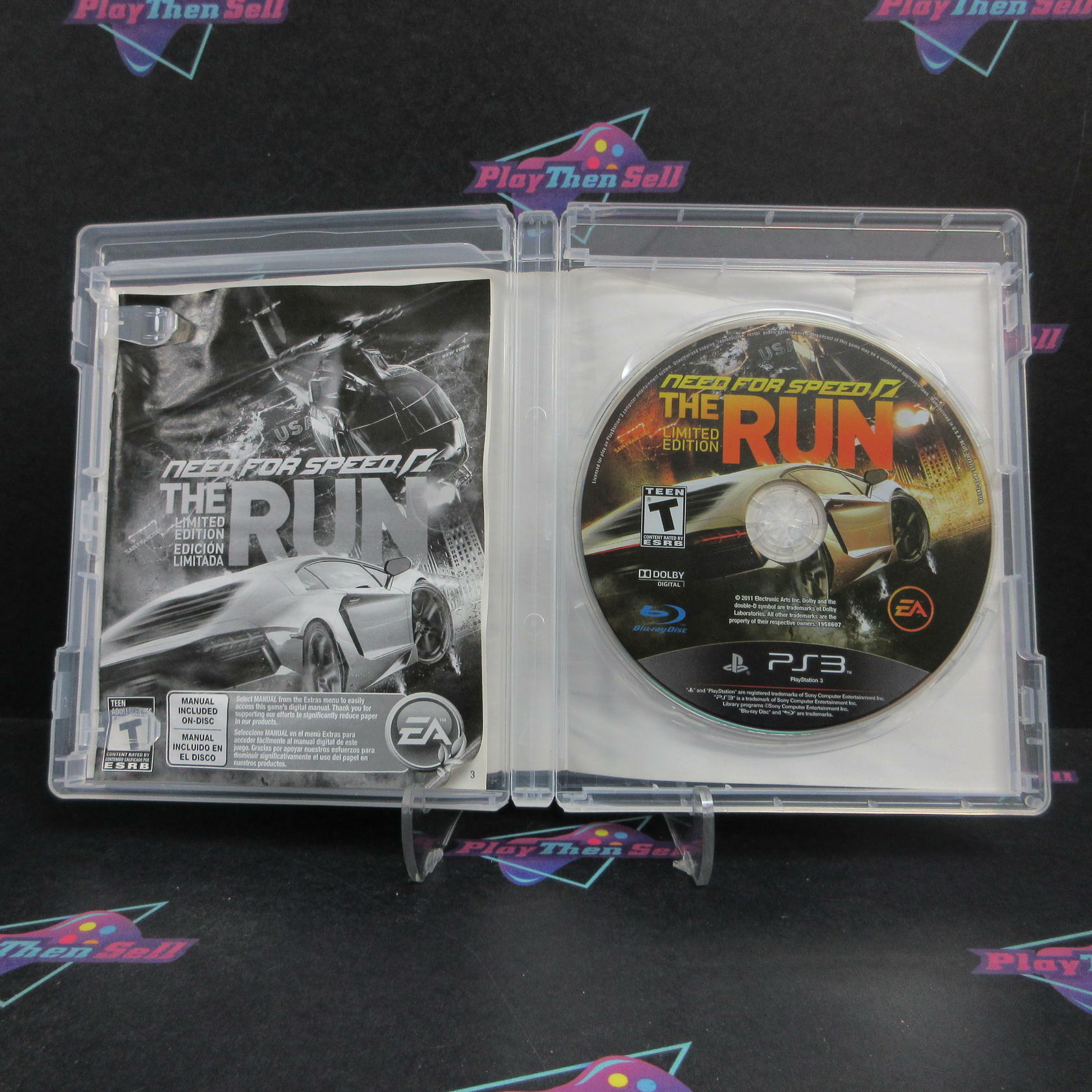 Need for Speed The Run Limited Edition PS3 PlayStation 3 Complete - Very Good