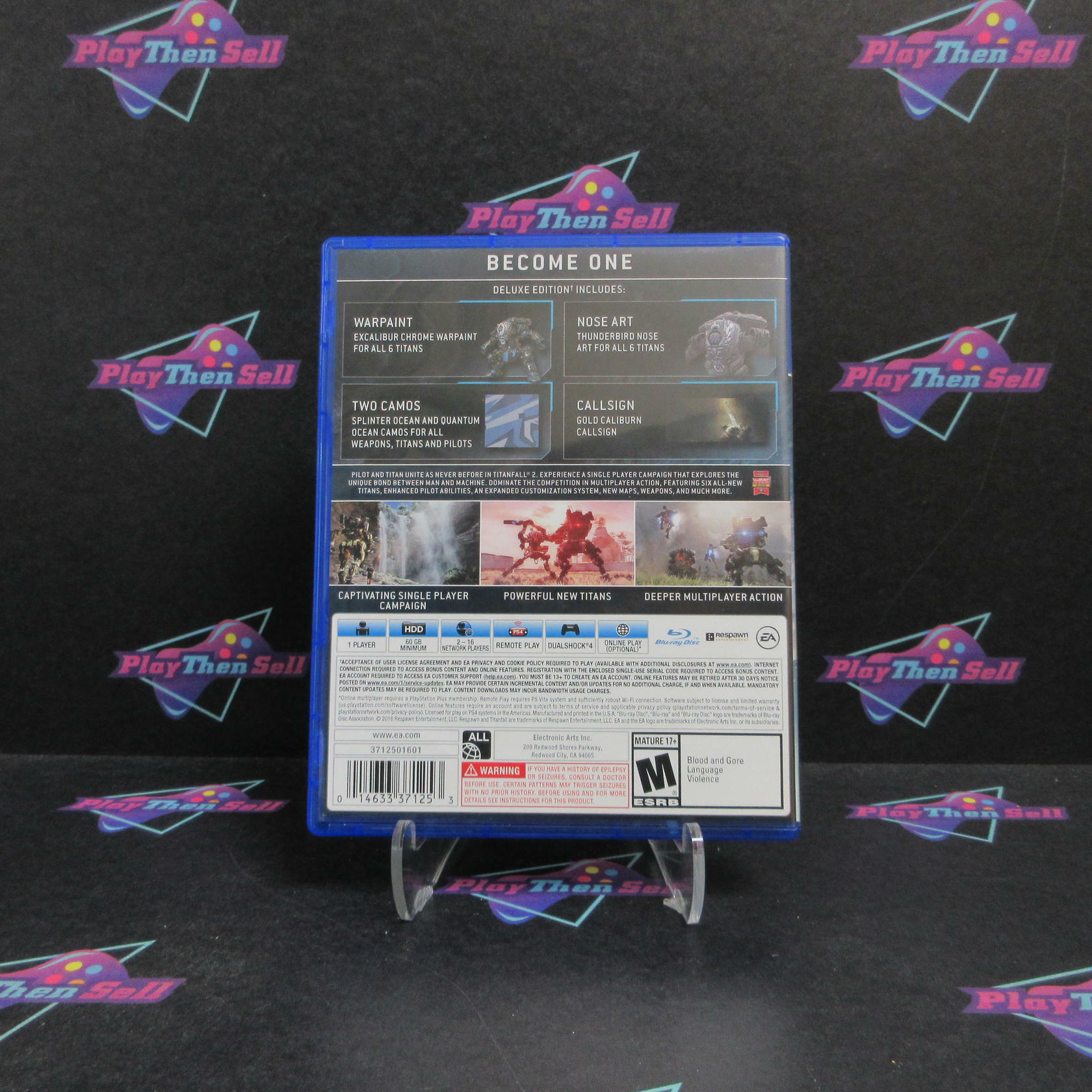 Titanfall 2 Deluxe Edition PS4 PlayStation 4 Complete - Very Good