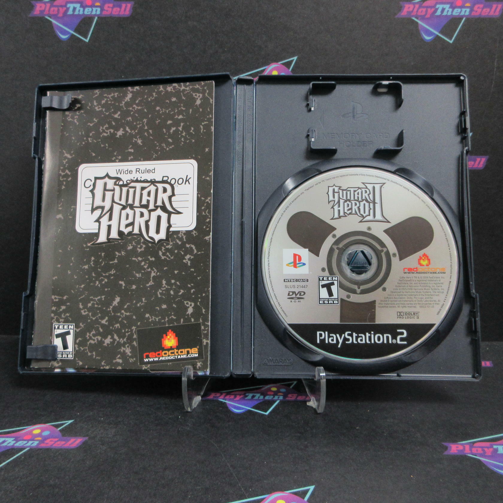 Guitar Hero Dual Pack PS2 PlayStation 2 Complete - Very Good