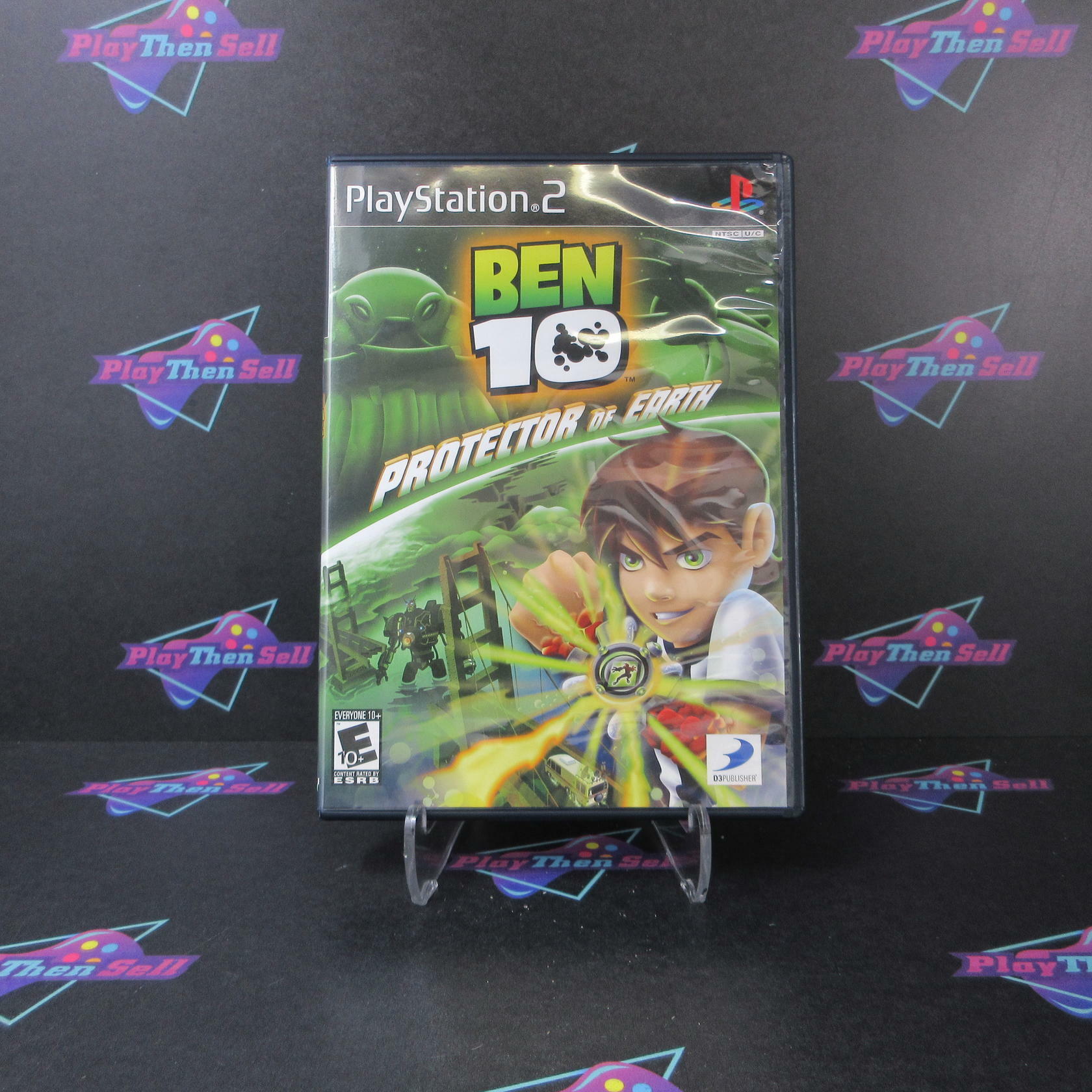 Ben 10 Protector of Earth PS2 PlayStation 2 - Very Good