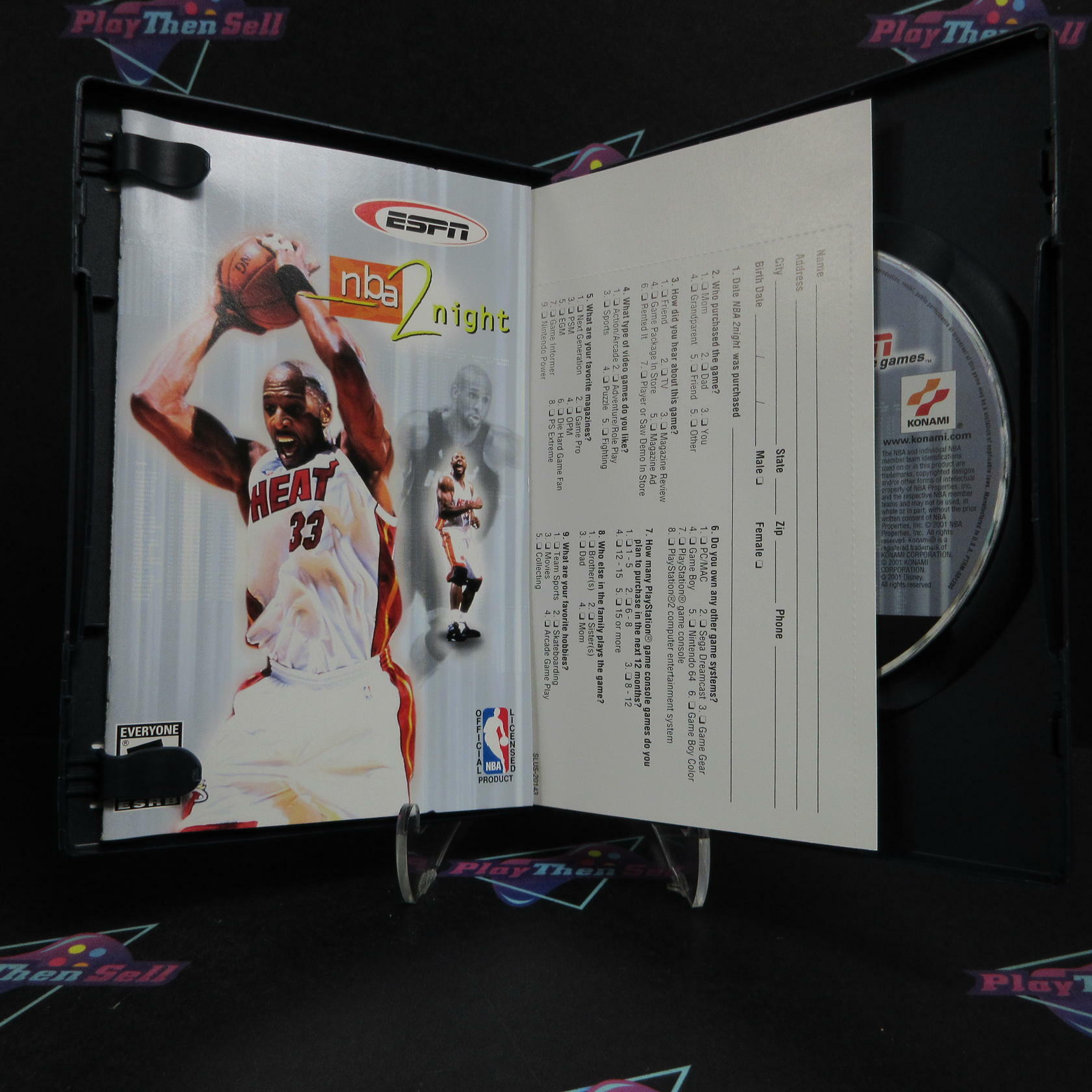 ESPN NBA 2Night PS2 PlayStation 2 Complete - Excellent