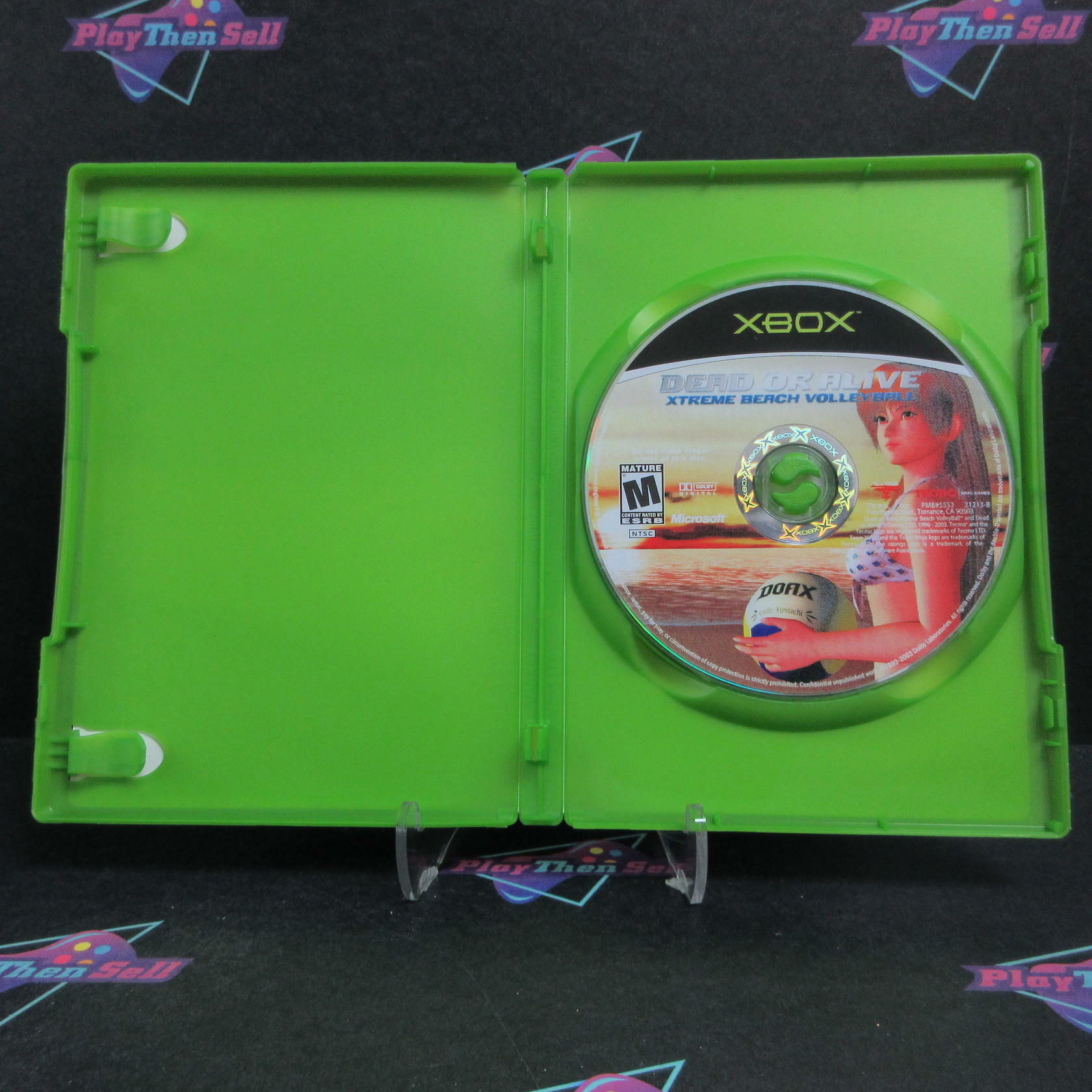 Dead or Alive Xtreme Beach Volleyball Xbox + Lenticular Card - Very Good