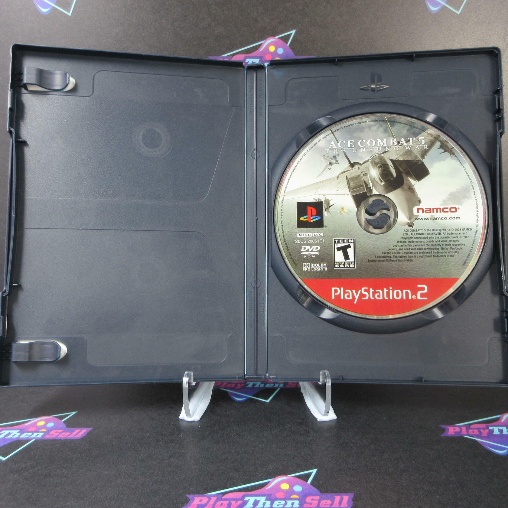 Ace Combat 5 The Unsung War PS2 PlayStation 2 GH - Very Good