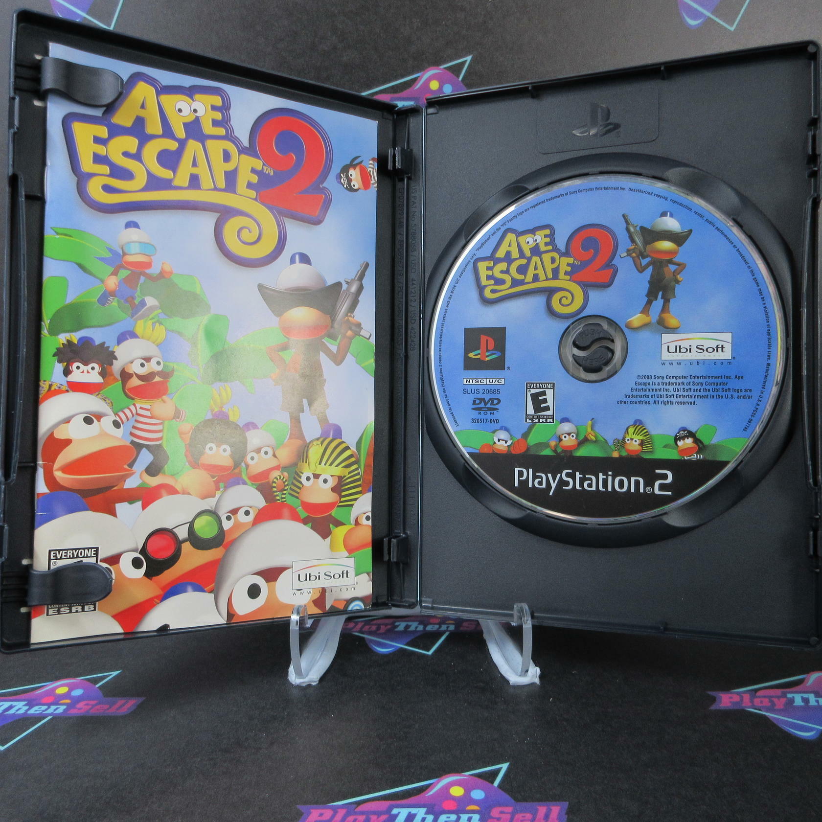 Ape Escape 2 PS2 PlayStation 2 + Reg Card Complete - Excellent