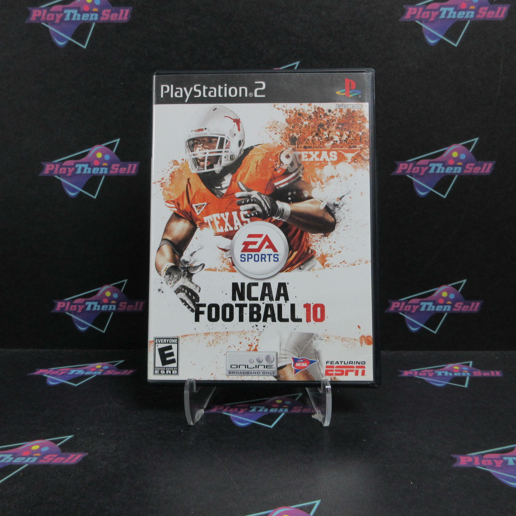 NCAA Football 10 PS2 PlayStation 2 - Very Good