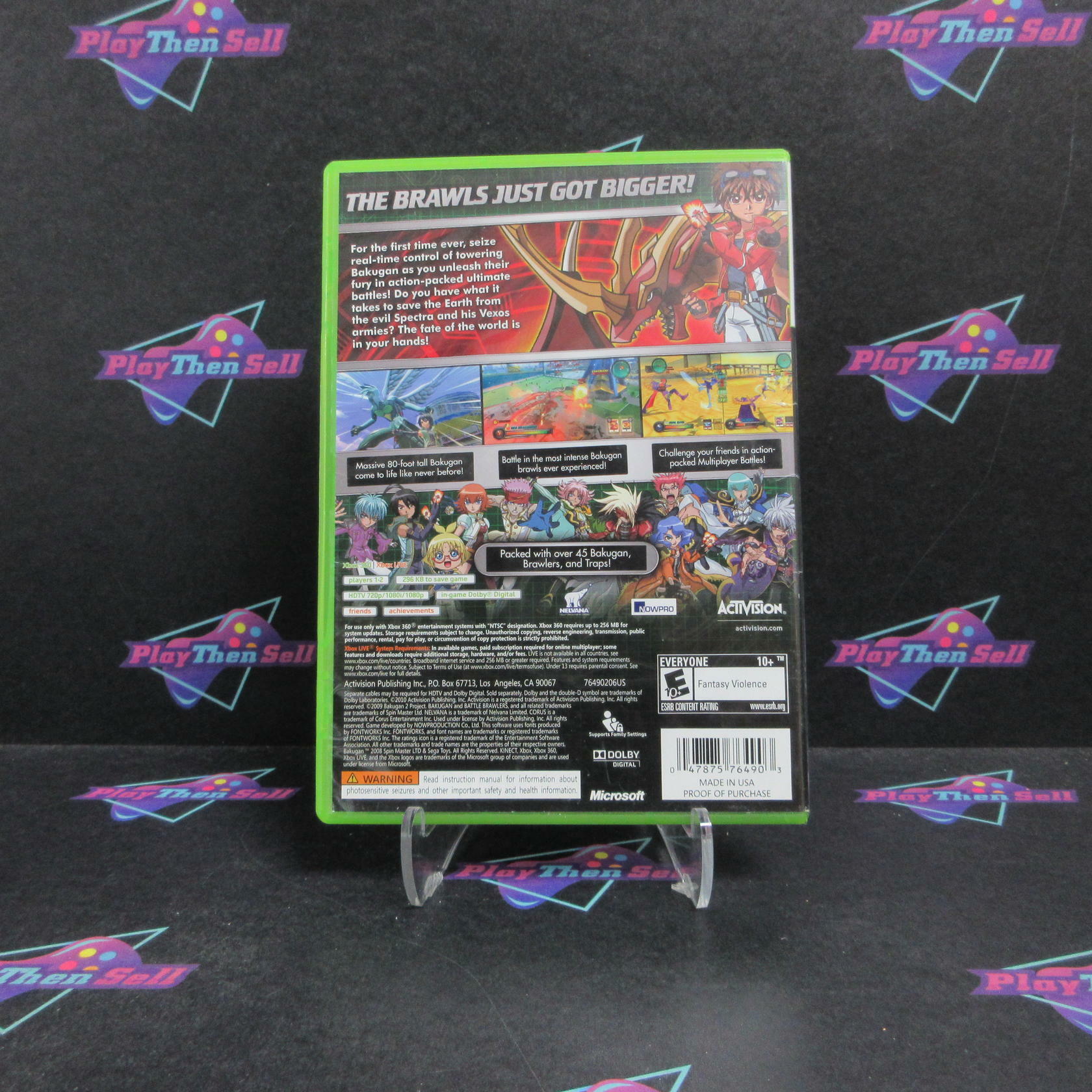 Bakugan Battle Brawlers Defenders of the Core Xbox 360 Complete - Excellent