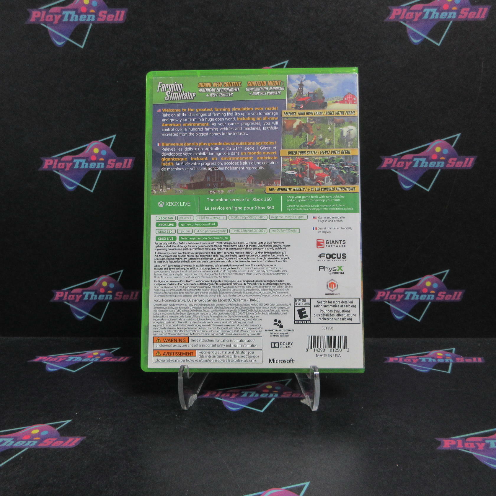 Farming Simulator Xbox 360 - Very Good
