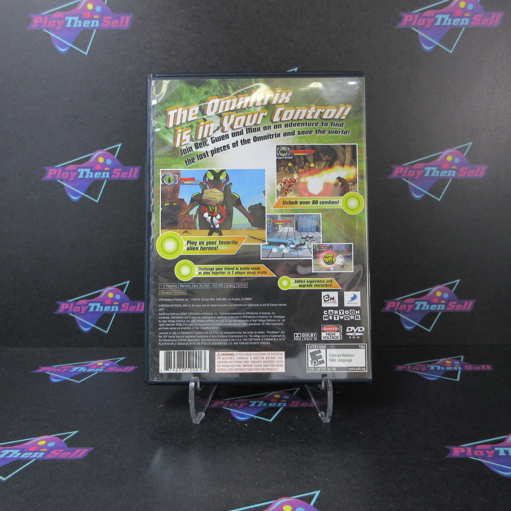 Ben 10 Protector of Earth PS2 PlayStation 2 - Very Good