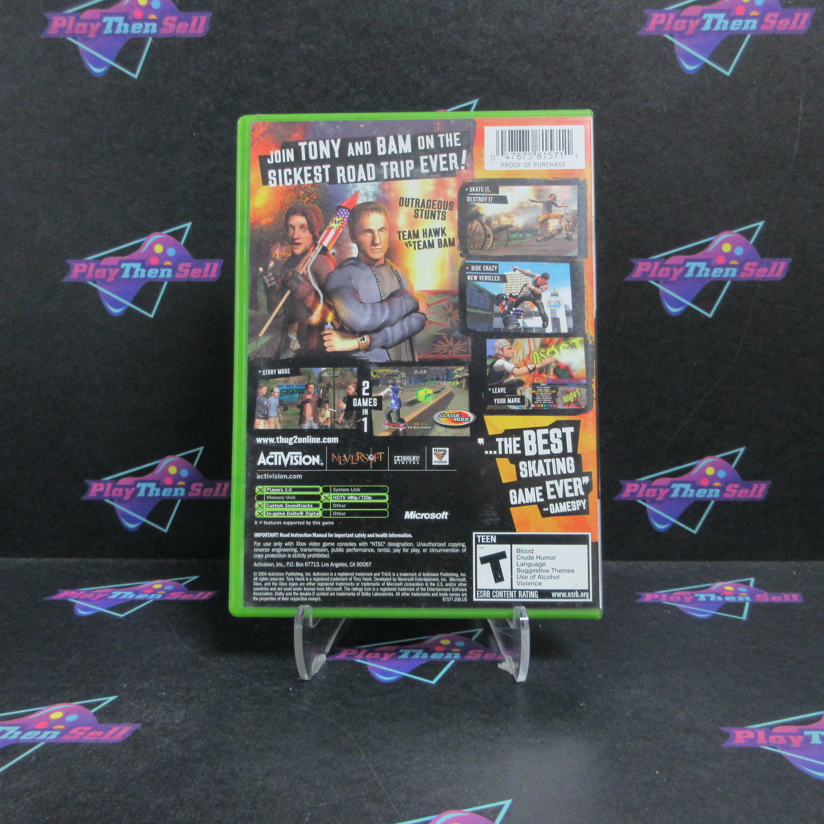 Tony Hawks Underground 2 Xbox PH - Very Good