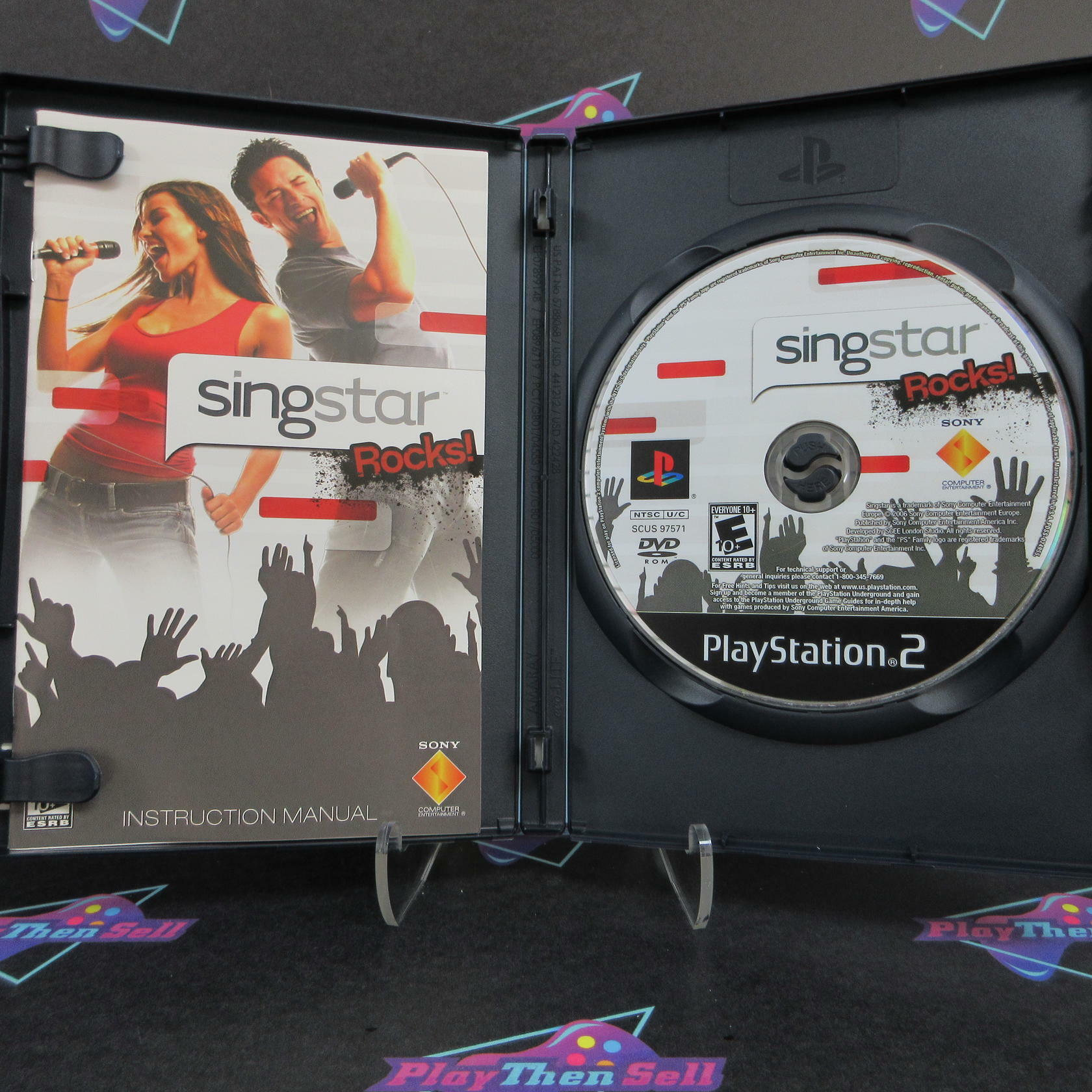 Singstar Rocks! PS2 PlayStation 2 Complete - Excellent