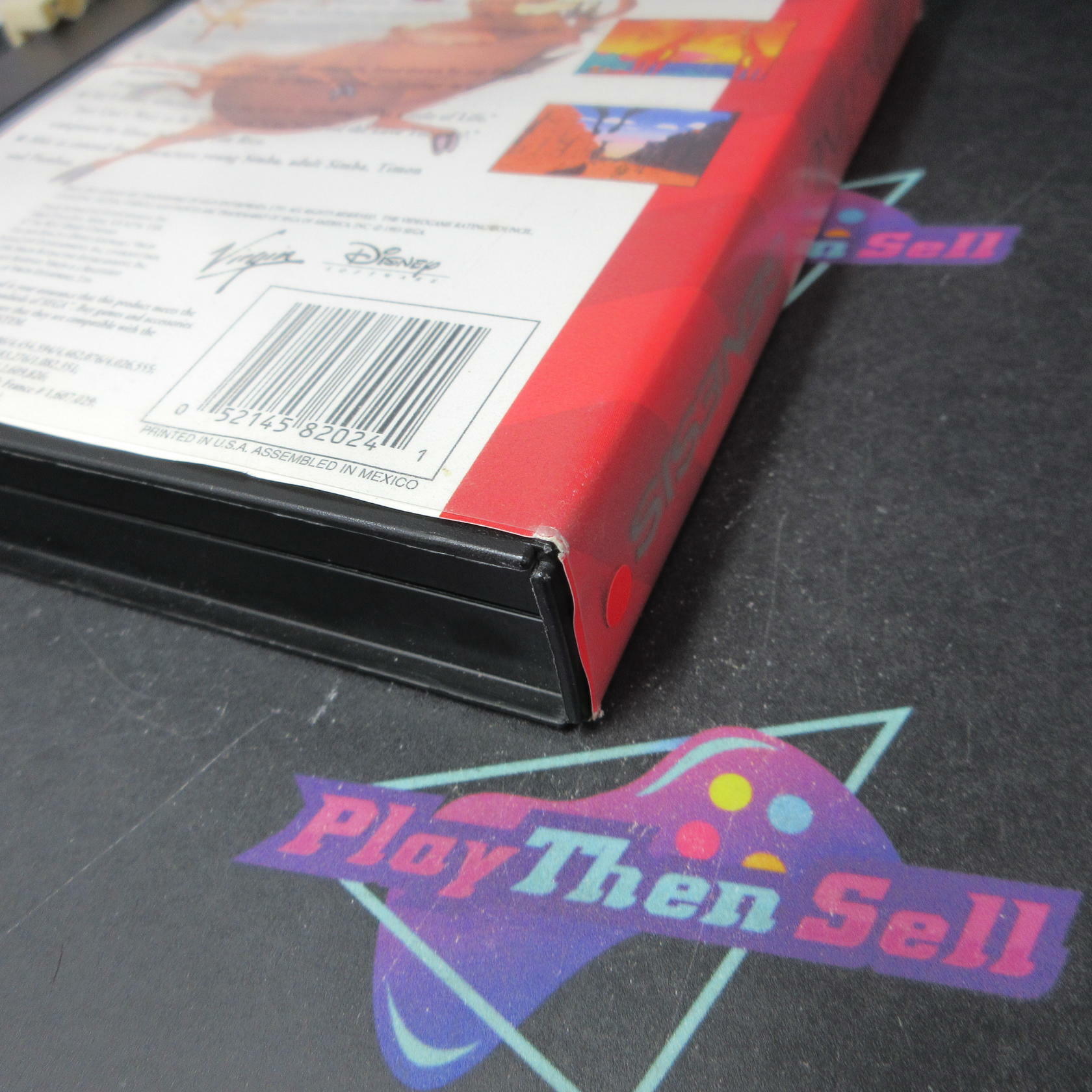 The Lion King Sega Genesis Boxed Complete - Very Good