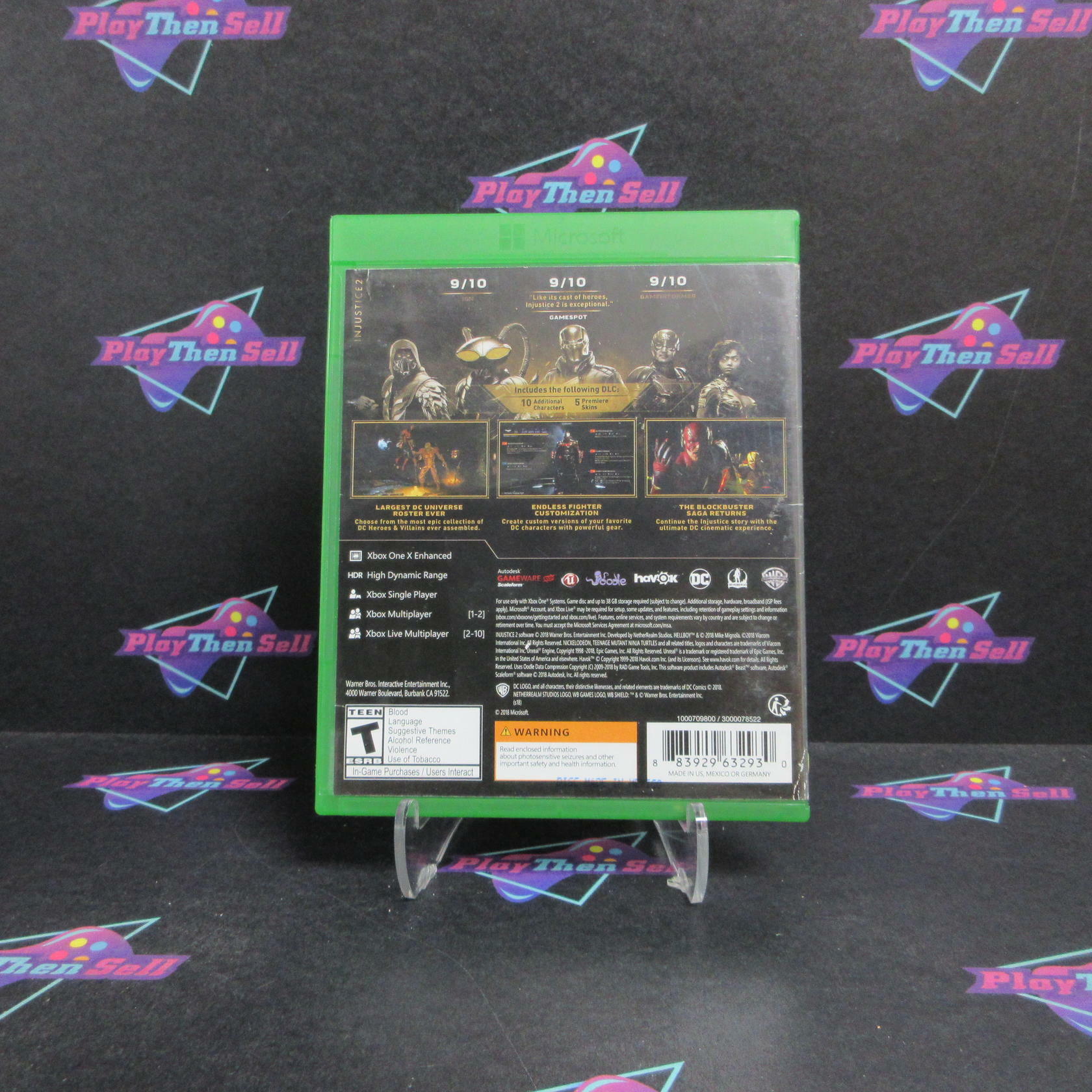 Injustice 2 Legendary Edition Xbox One Complete - Very Good