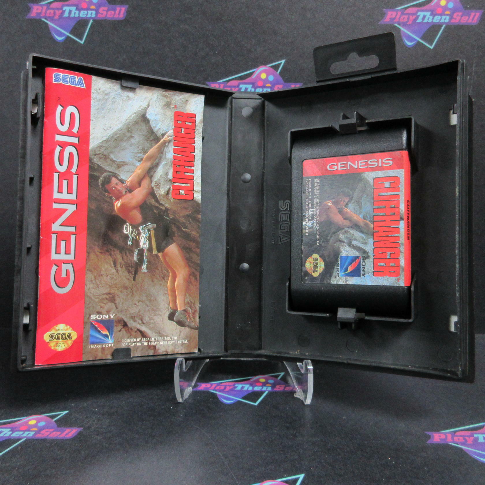 Cliffhanger Sega Genesis Complete - Very Good