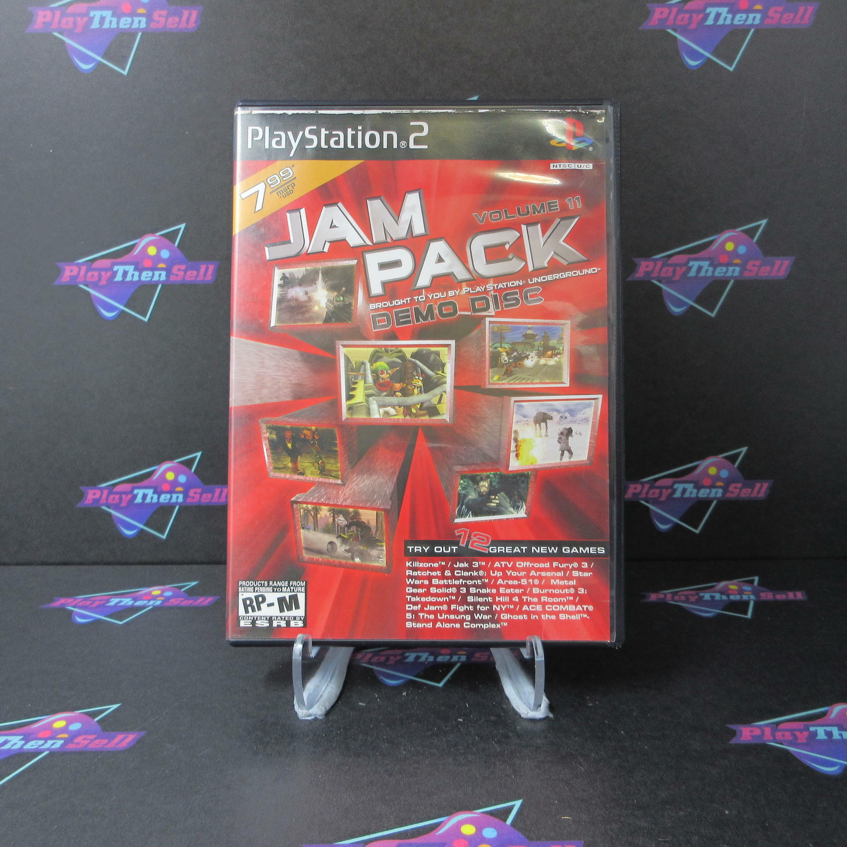 Jampack Demo Disk Volume 11 PS2 PlayStation 2 Complete - Very Good