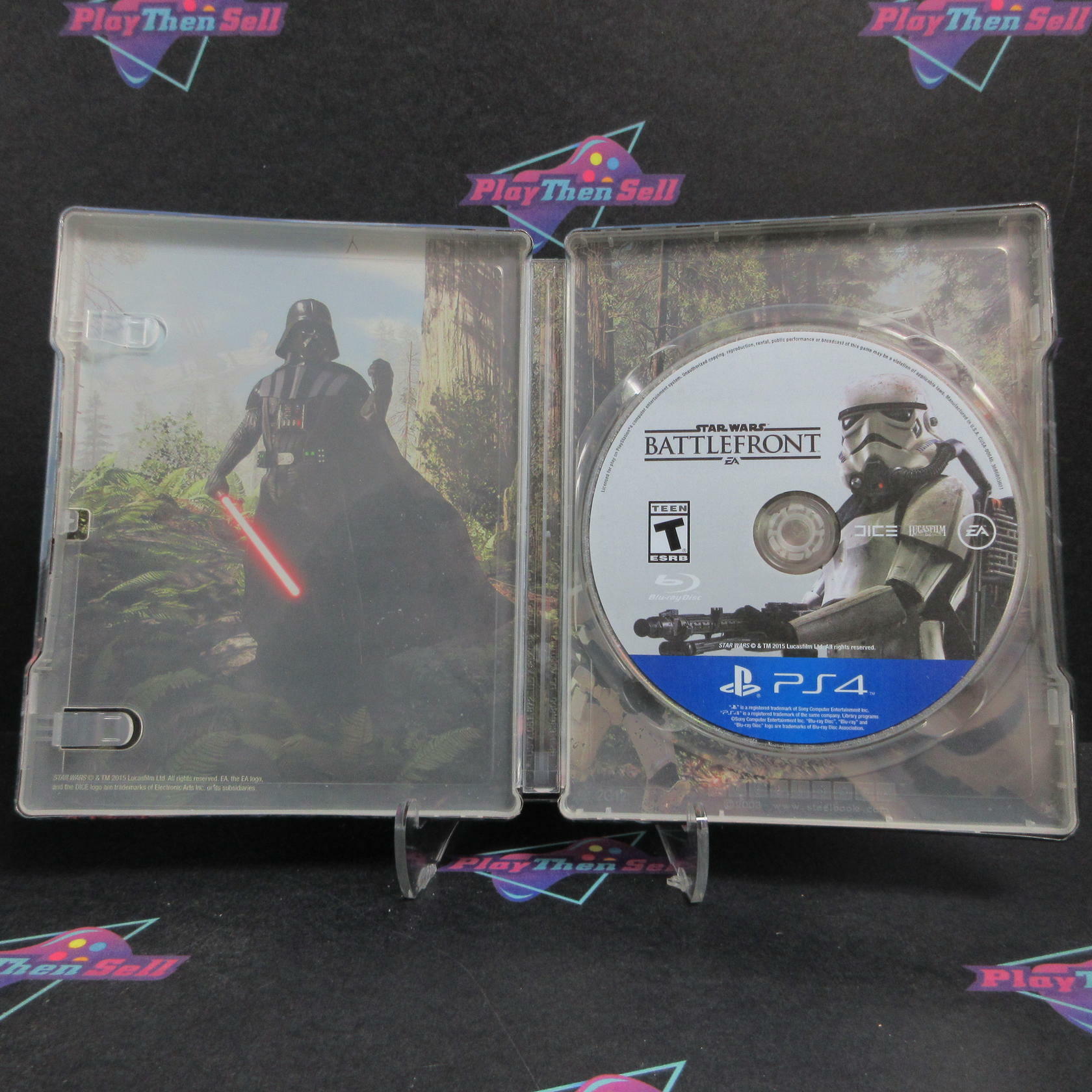 Star Wars Battlefront Steelbook PS4 PlayStation 4 Complete - Very Good