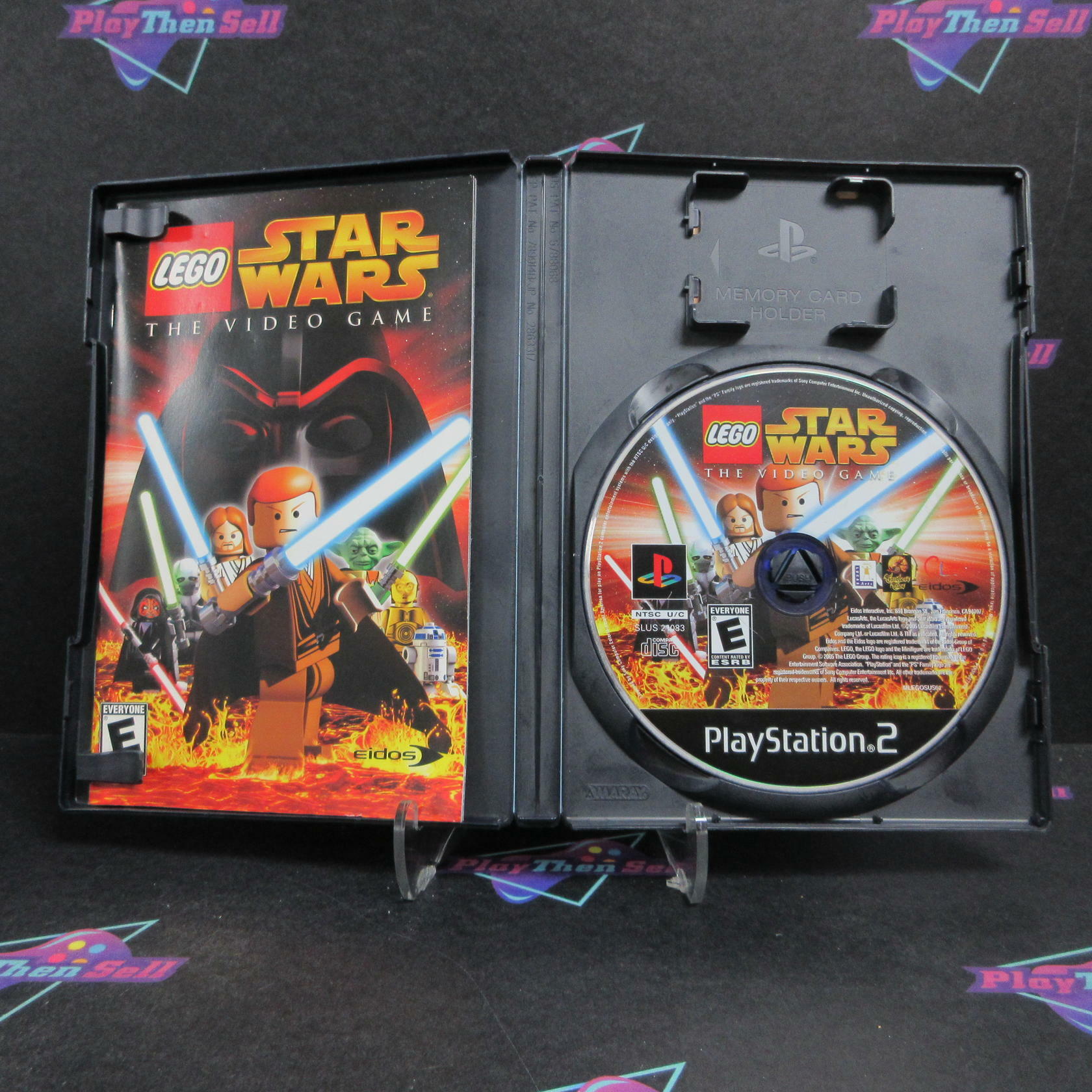 LEGO Star Wars PS2 PlayStation 2 + Reg Card Complete - Very Good