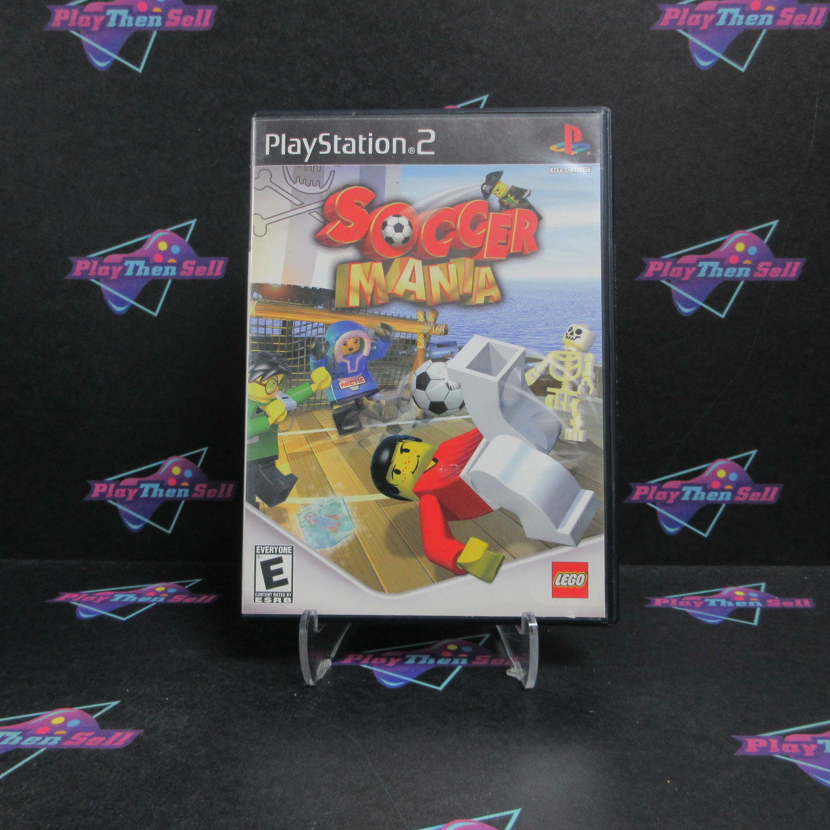 LEGO Soccer Mania PS2 PlayStation 2 + Reg Card Complete - Very Good