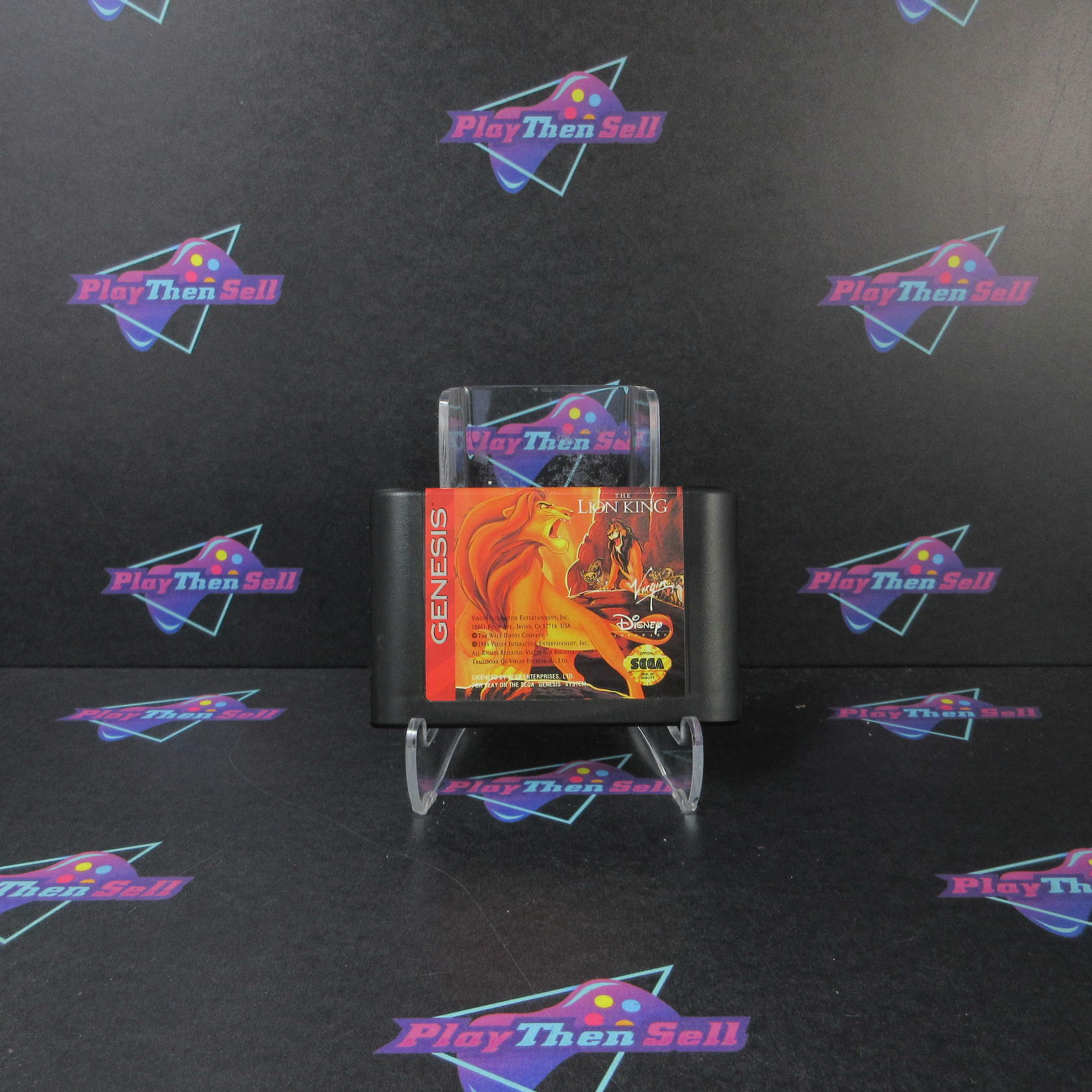 The Lion King Sega Genesis Boxed Complete - Very Good