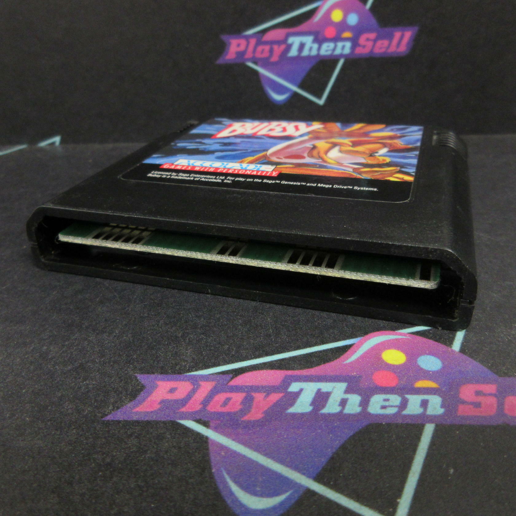 Bubsy Sega Genesis Boxed - Very Good