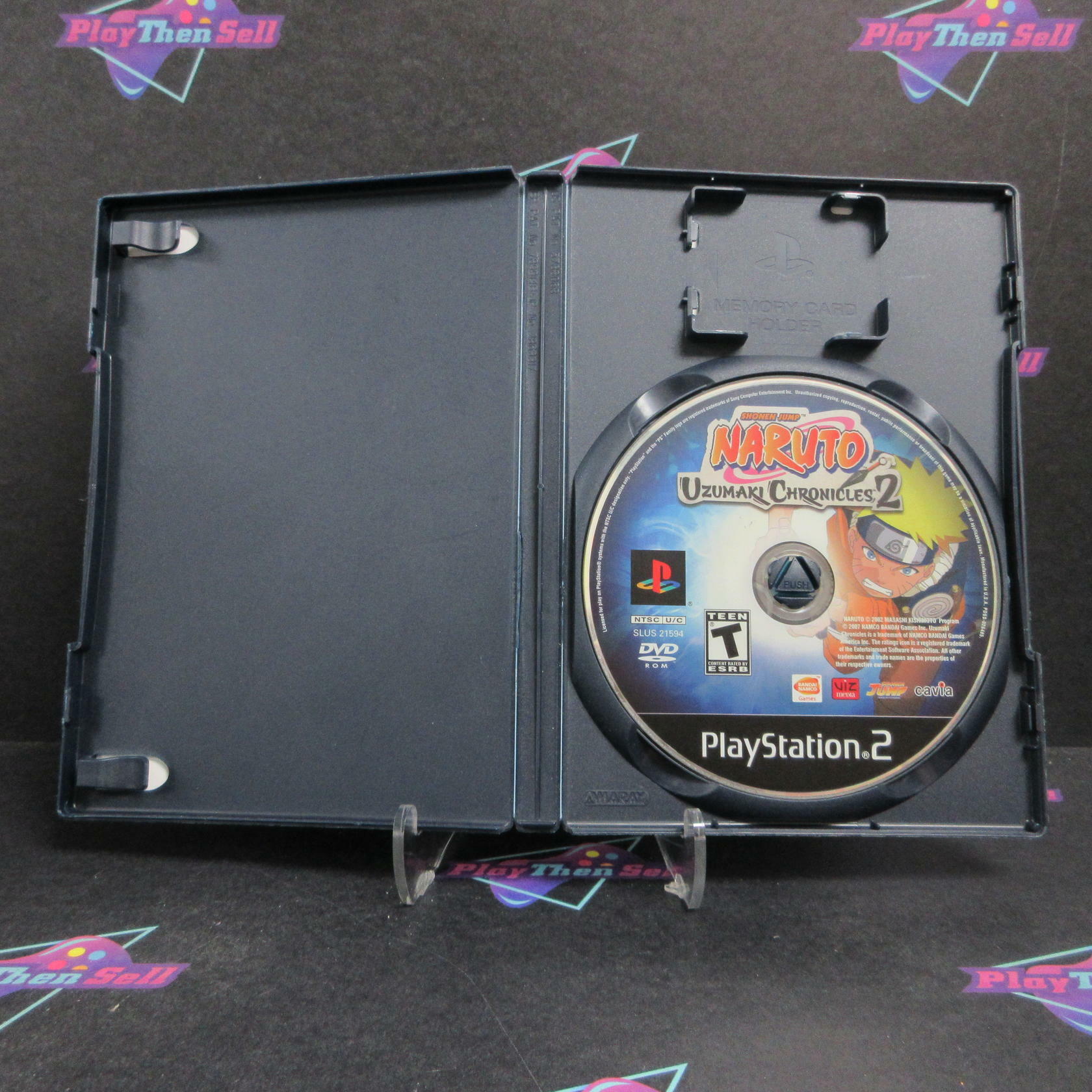 Naruto Uzumaki Chronicles 2 PS2 PlayStation 2 - Very Good