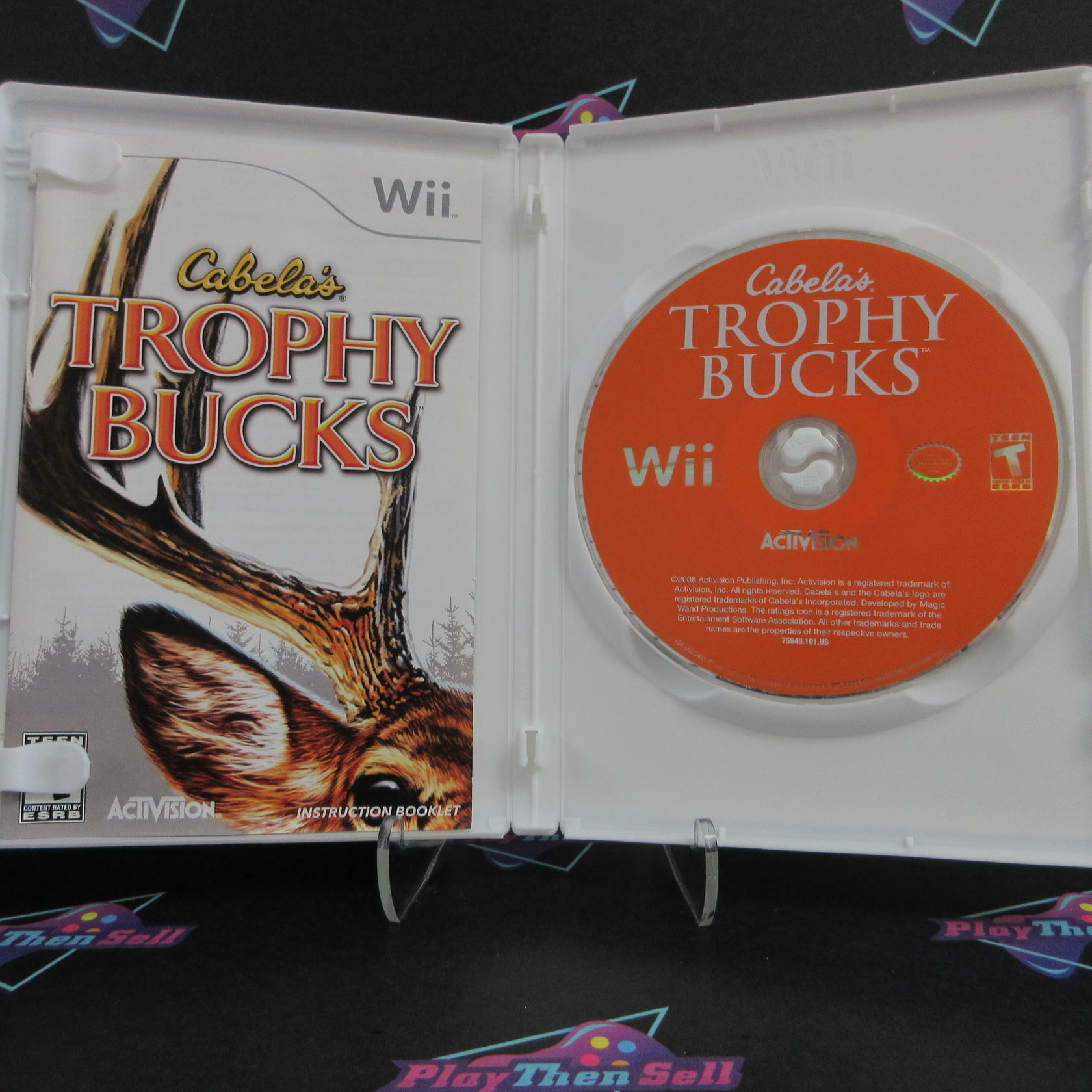 Cabela's Trophy Bucks Nintendo WII Complete - Refurbished