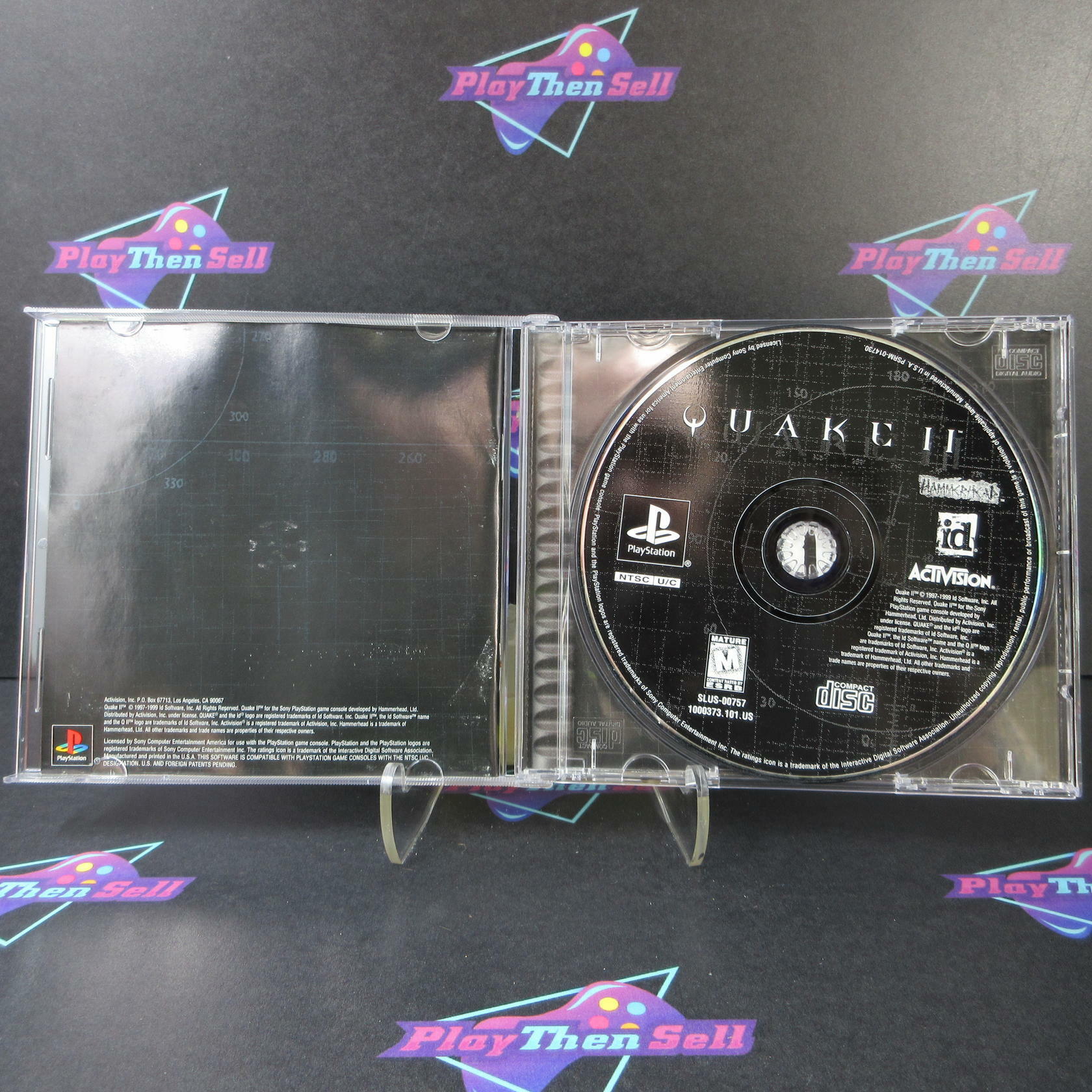 Quake II PS1 PlayStation 1 + Reg Card Complete - Refurbished