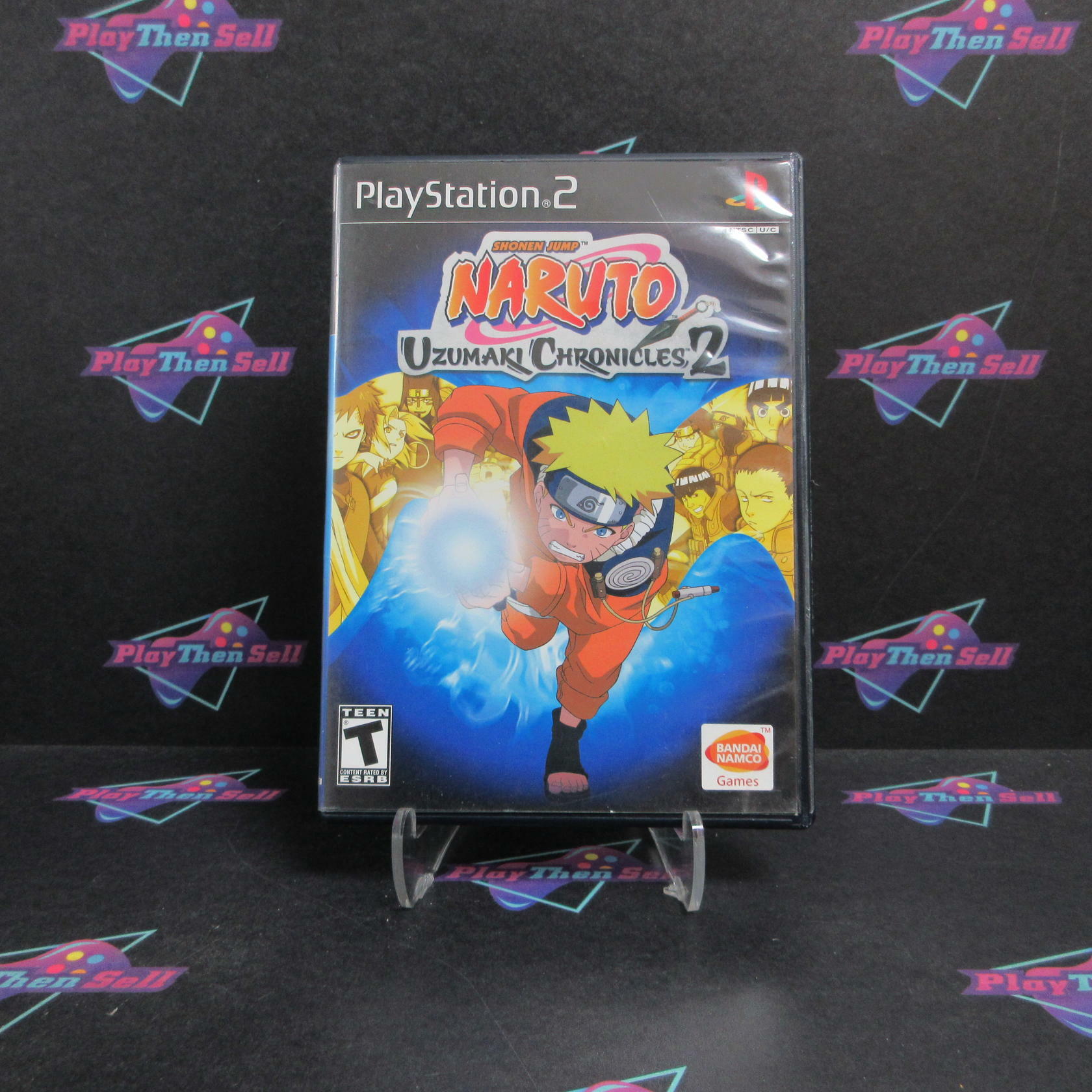 Naruto Uzumaki Chronicles 2 PS2 PlayStation 2 - Very Good