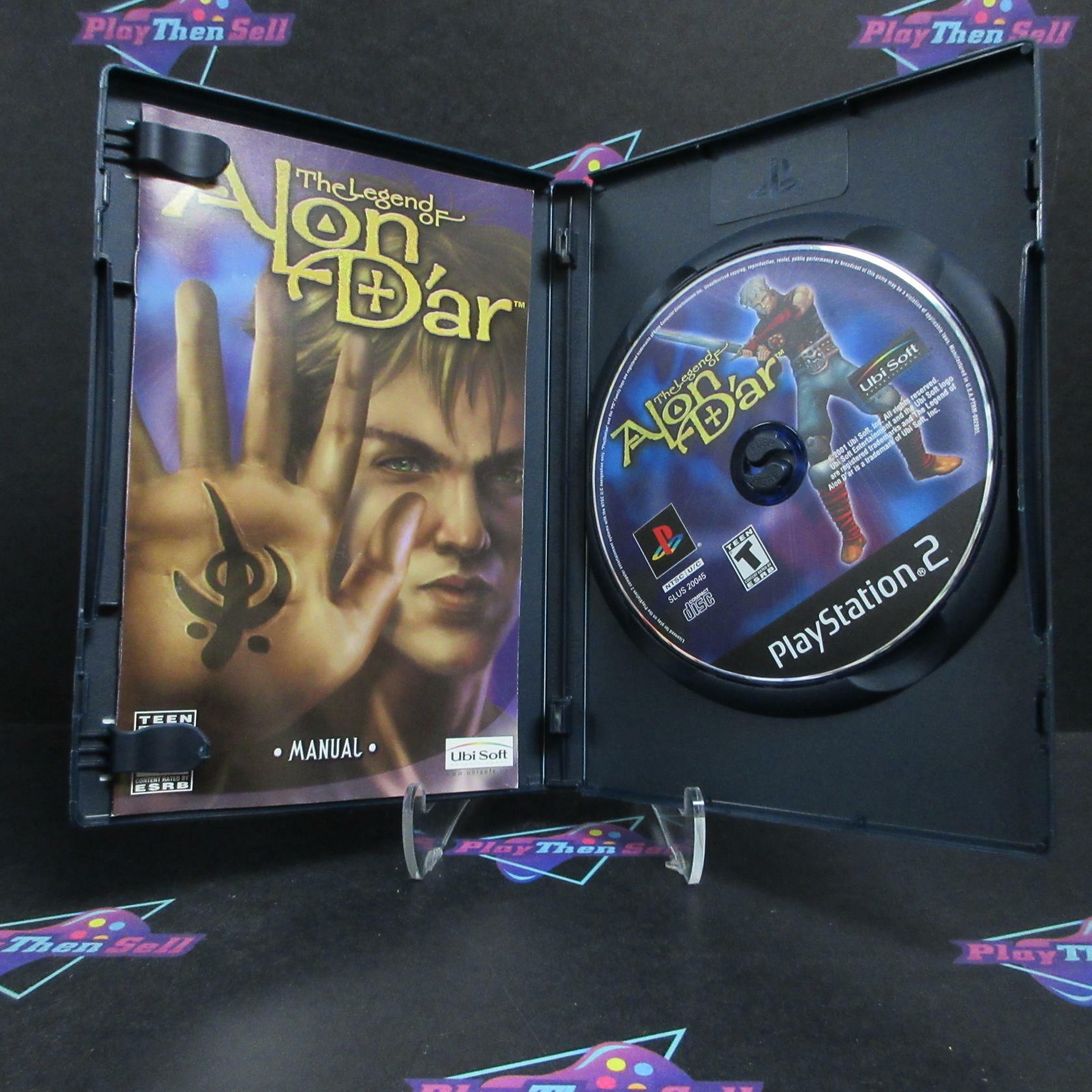 The Legend of Alon D'ar PS2 PlayStation 2 + Reg Card Complete - Excellent