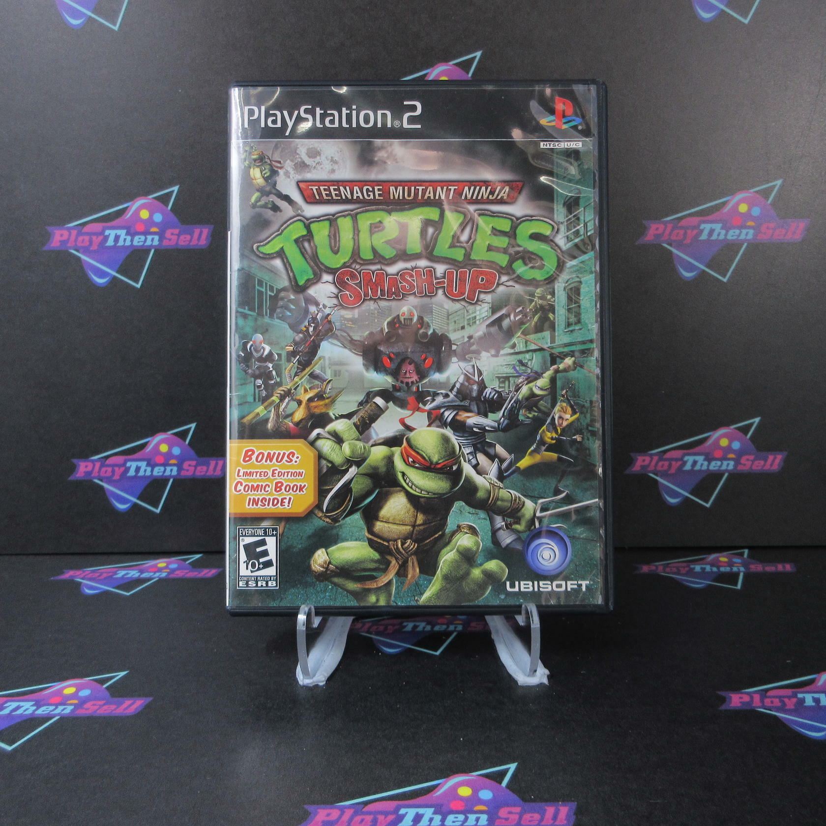 Teenage Mutant Ninja Turtles Smash-Up PS2 PlayStation 2 - Very Good