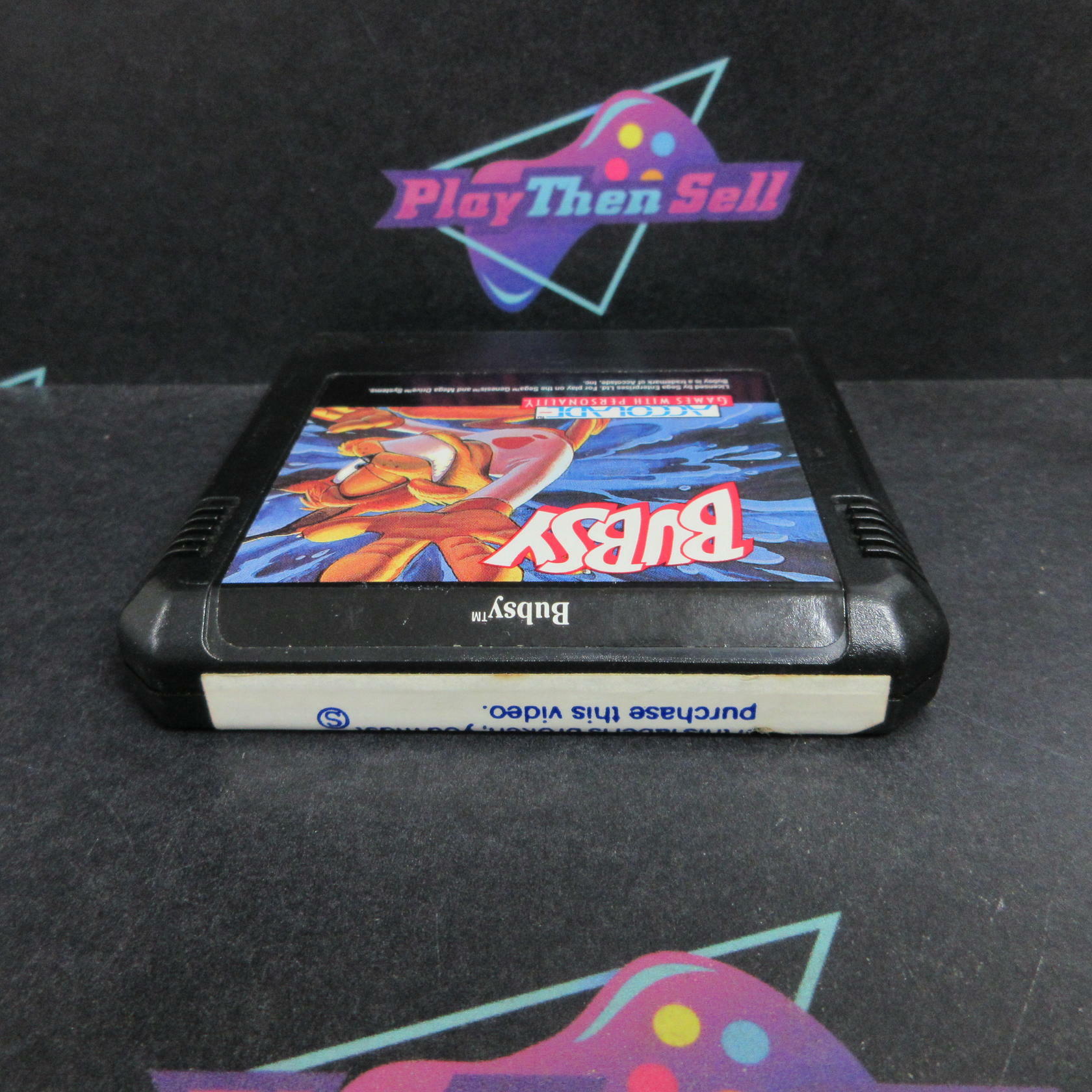 Bubsy Sega Genesis Boxed - Very Good