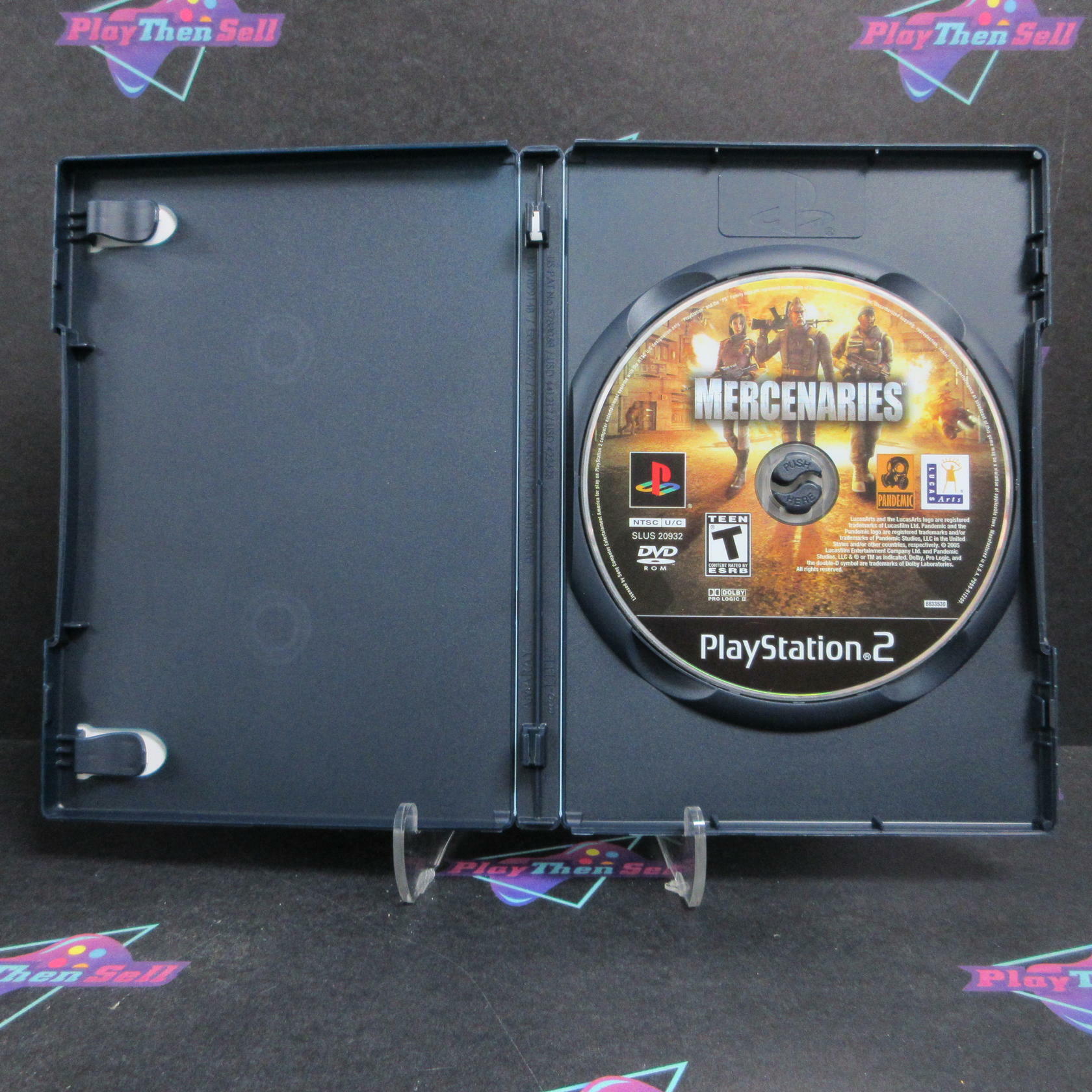 Mercenaries Playground of Destruction PS2 PlayStation 2 - Very Good