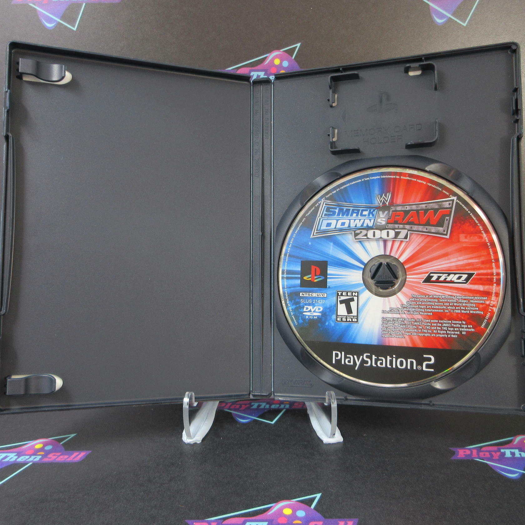 WWE SmackDown vs Raw 2007 PS2 PlayStation 2 - Very Good
