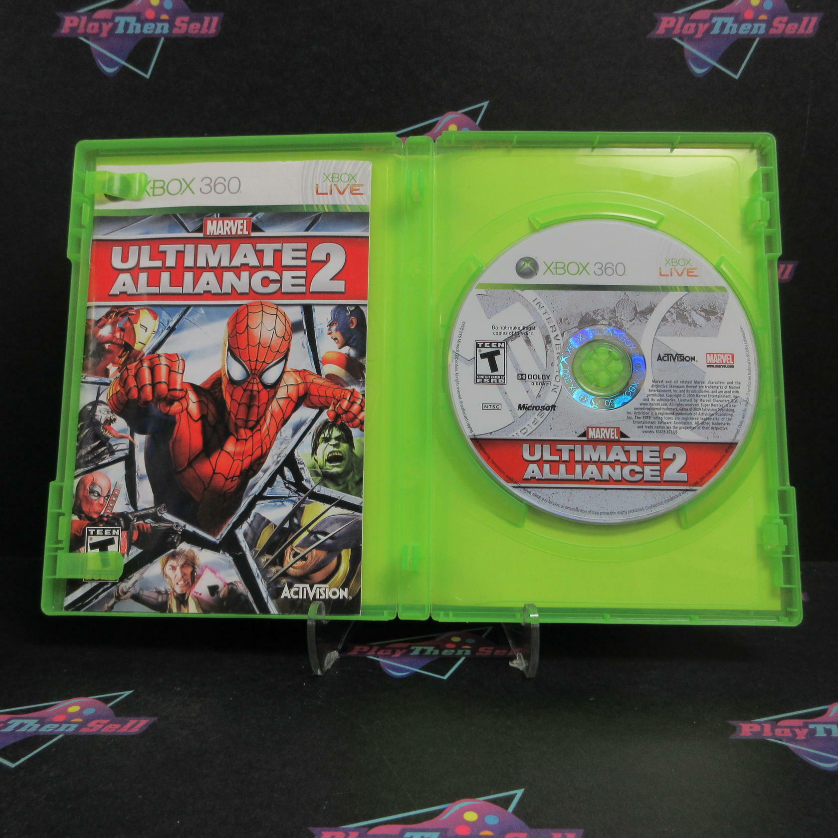 Marvel Ultimate Alliance 2 Xbox 360 Complete - Very Good